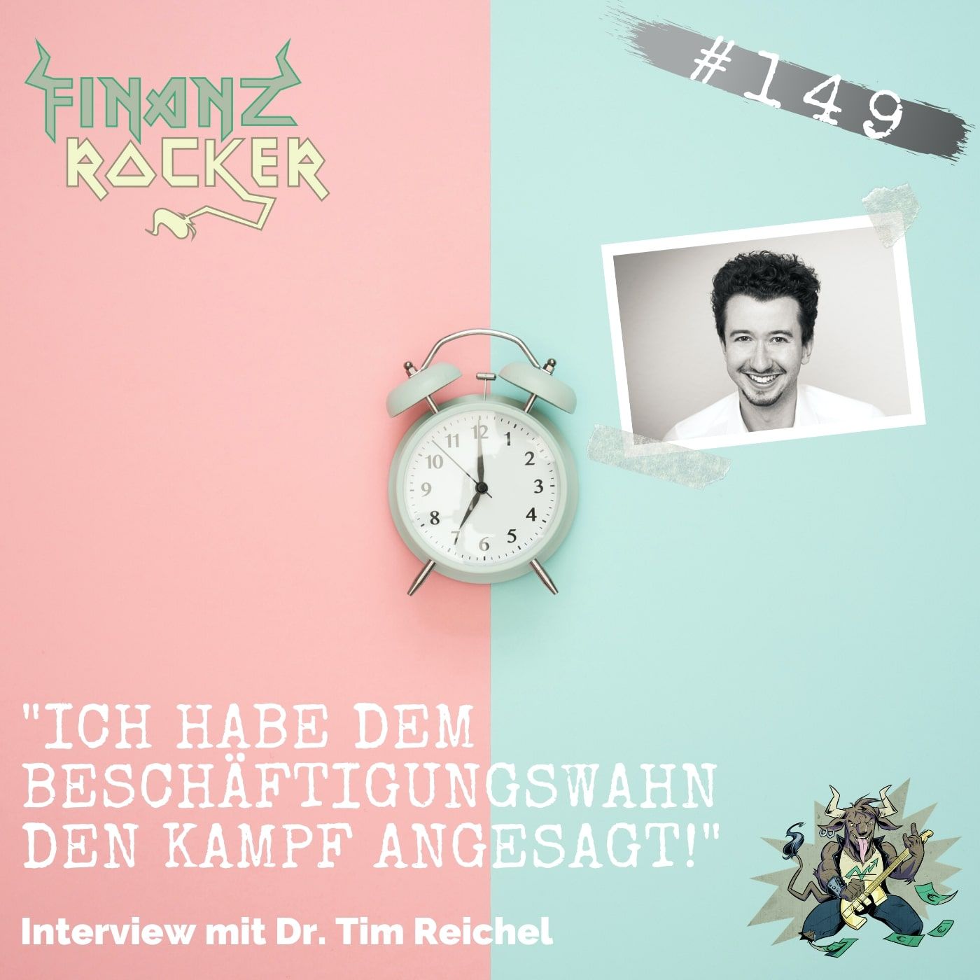 Folge 149: "Ich habe dem Beschäftigungswahn den Kampf angesagt!" - Mixtape mit Dr. Tim Reichel von Studienscheiss