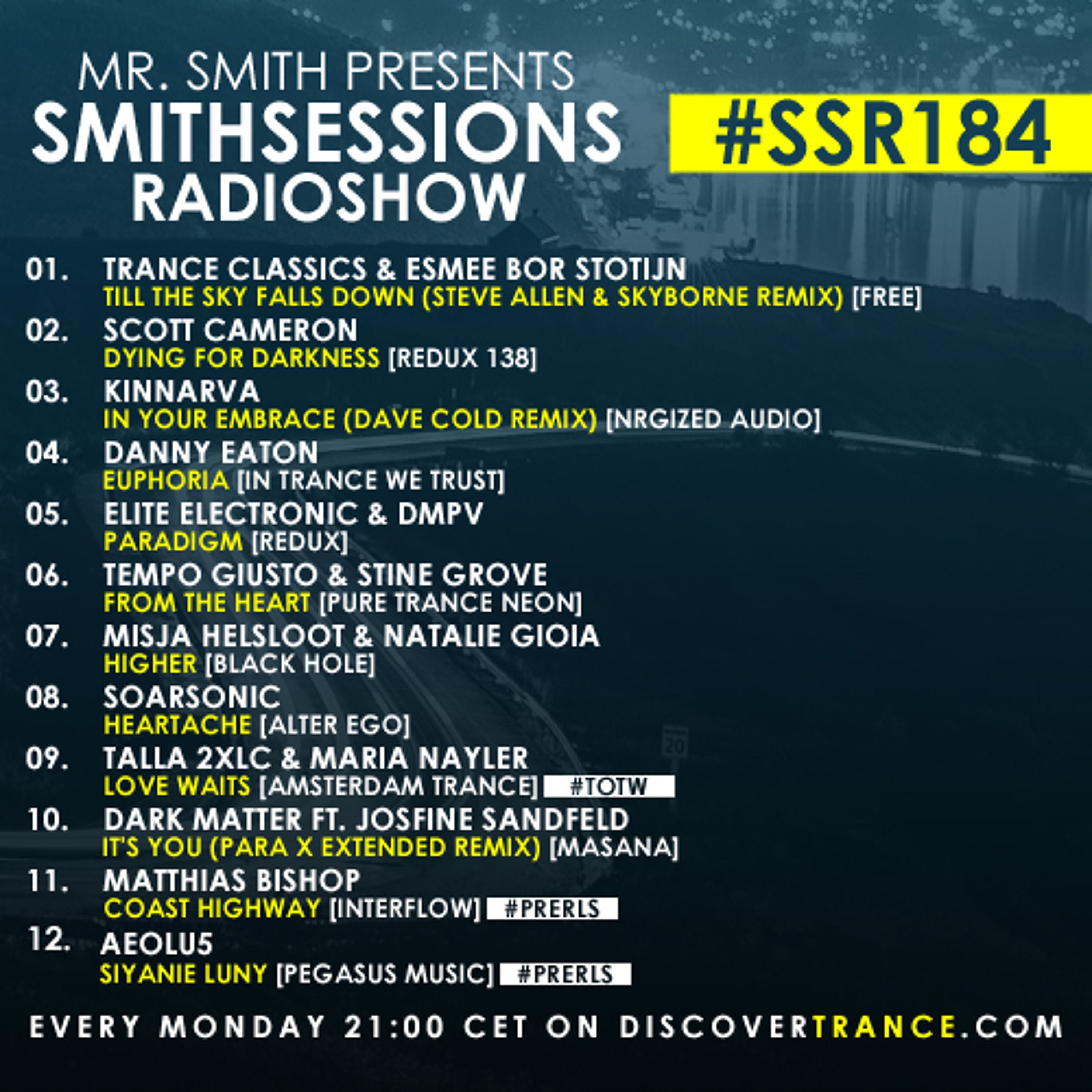 Smith Sessions Radioshow 184