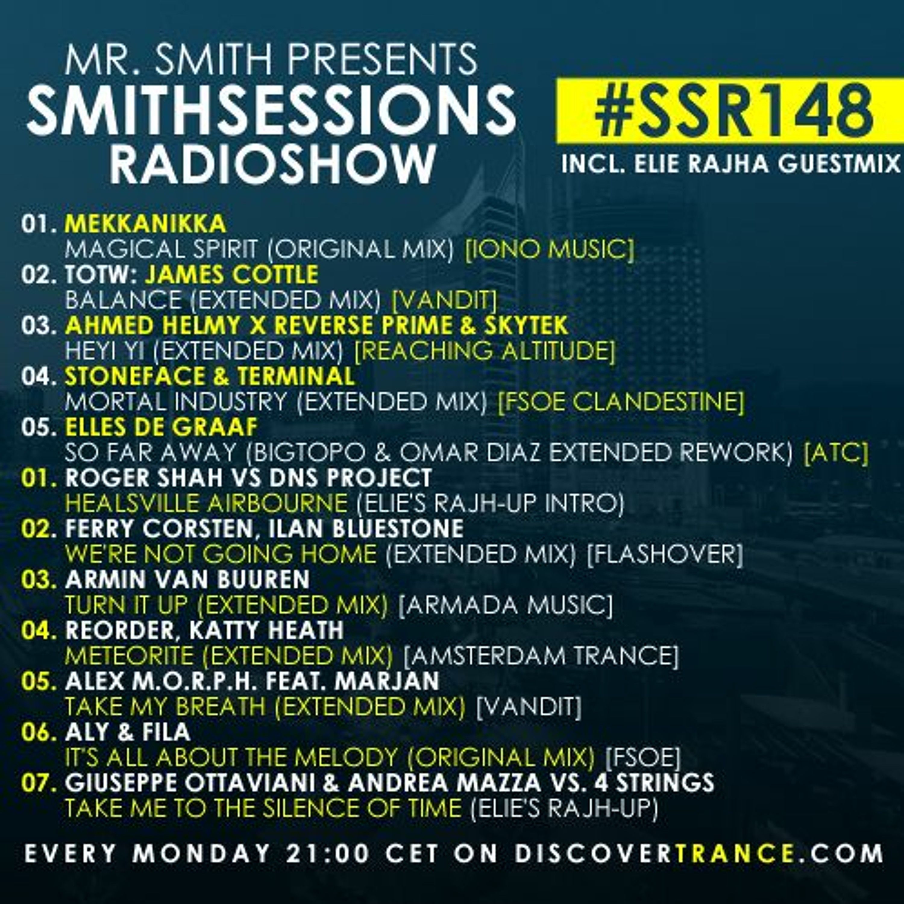Smith Sessions Radioshow 148 (incl. Elie Rajha Guestmix)