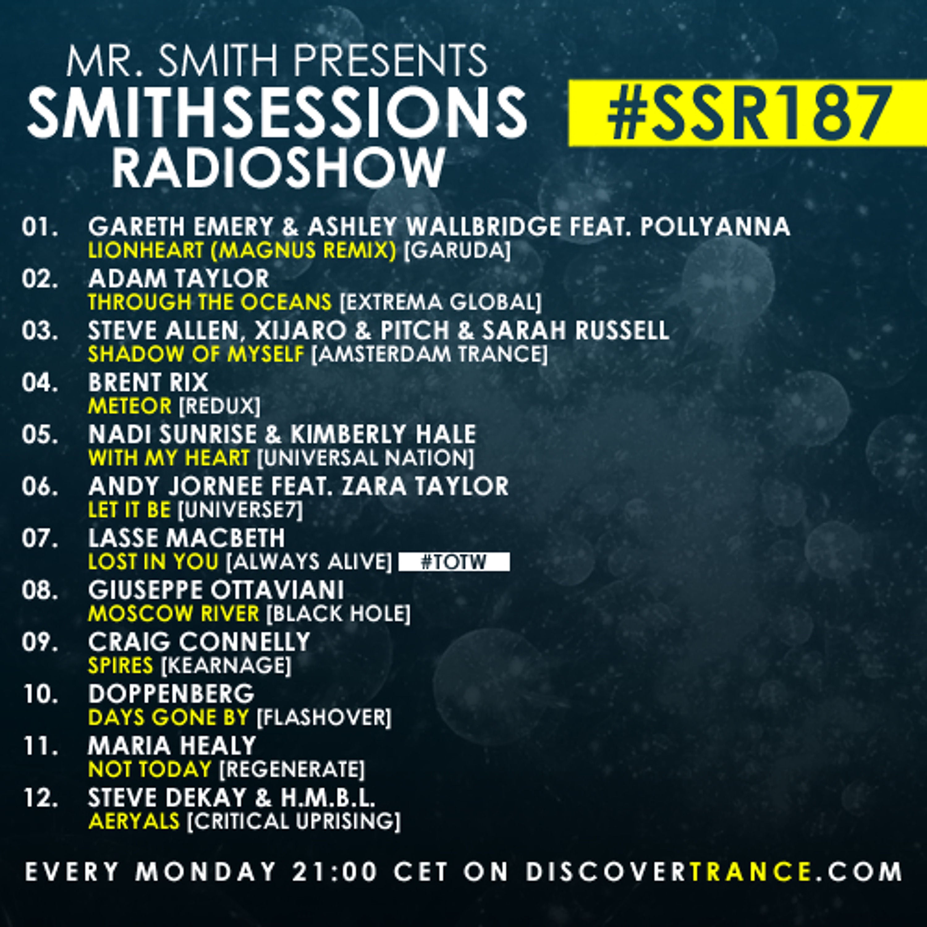 Smith Sessions Radioshow 187