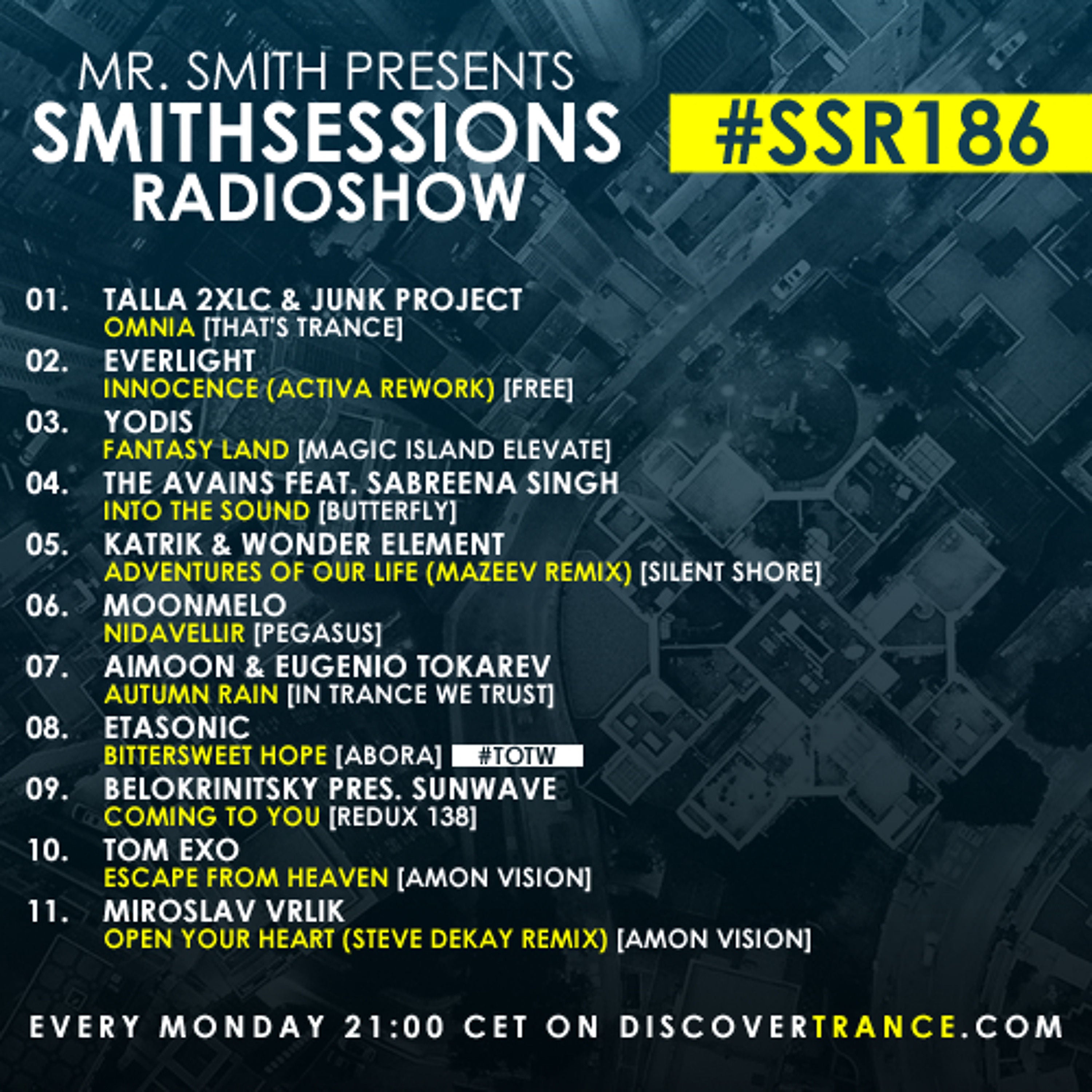 Smith Sessions Radioshow 186