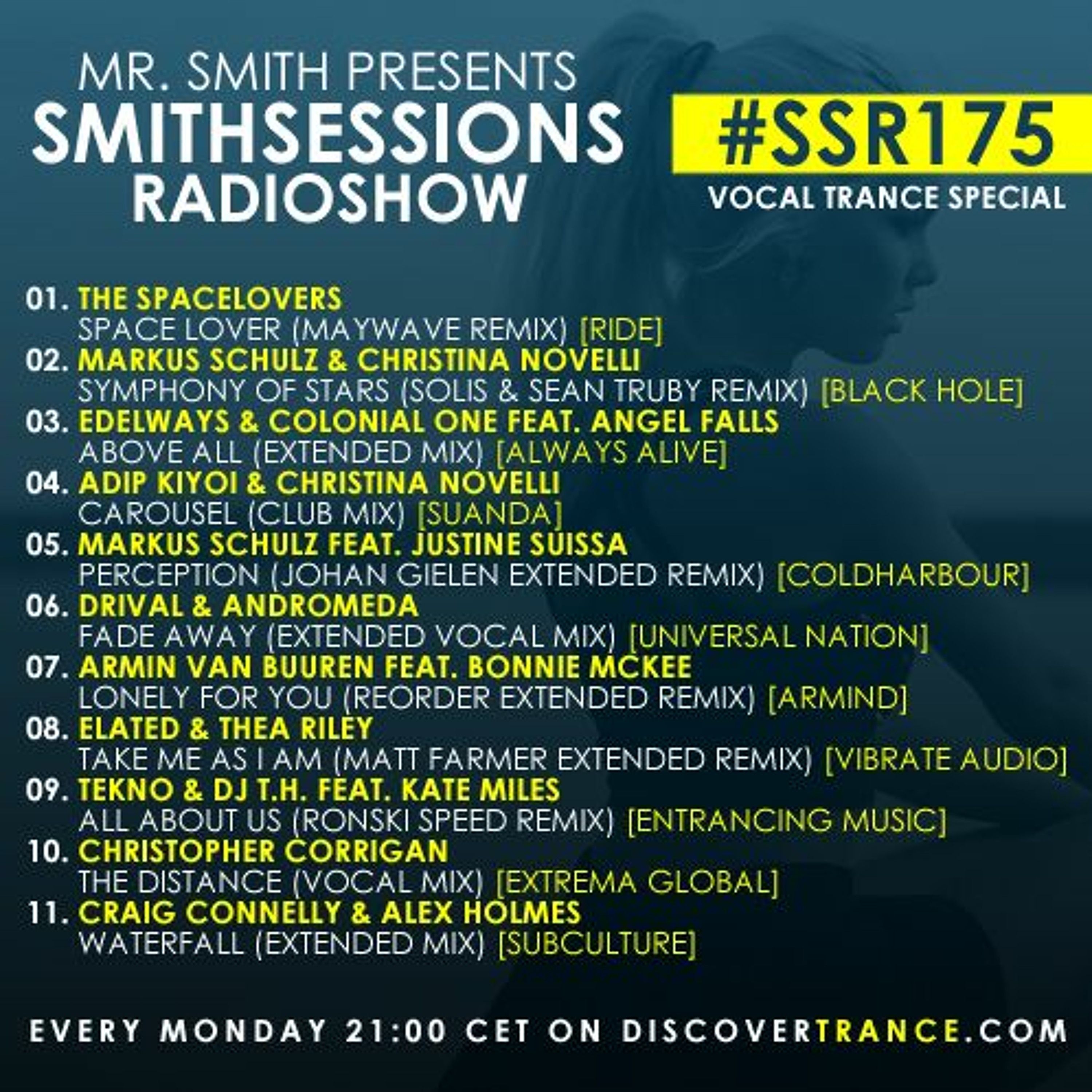 Smith Sessions Radioshow 175 (Vocal Trance Special)