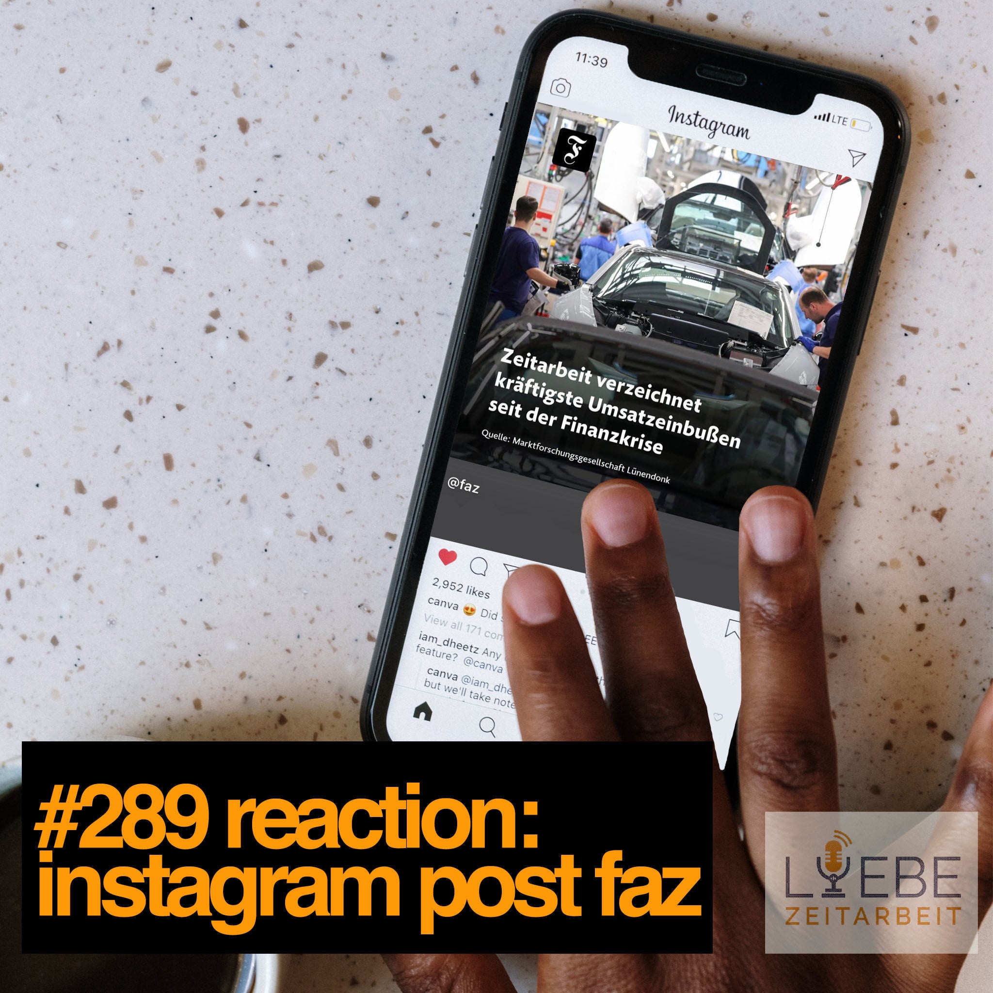 #289 Reaction Instagram Post FAZ