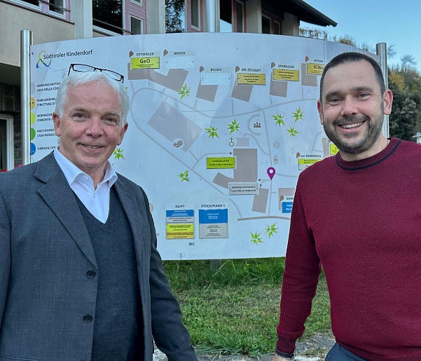 Reinhard Steger und Charly