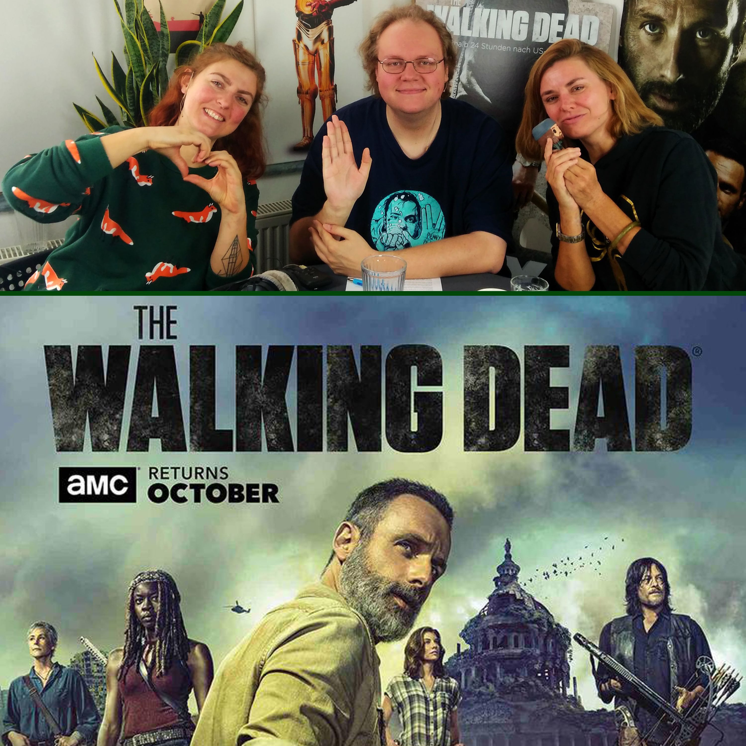 The Walking Dead: Podcast zum Auftakt der 9. Staffel