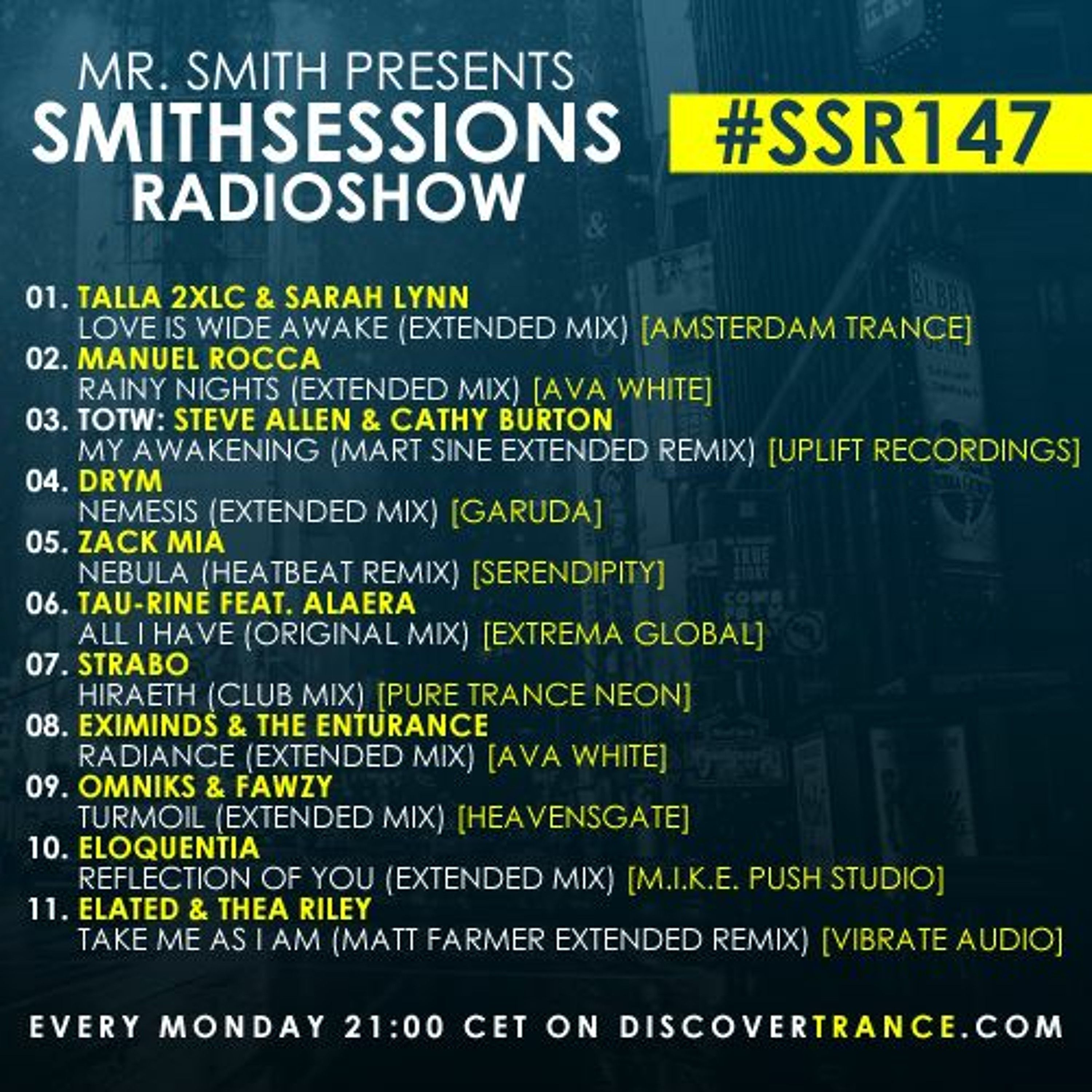 Smith Sessions Radioshow 147