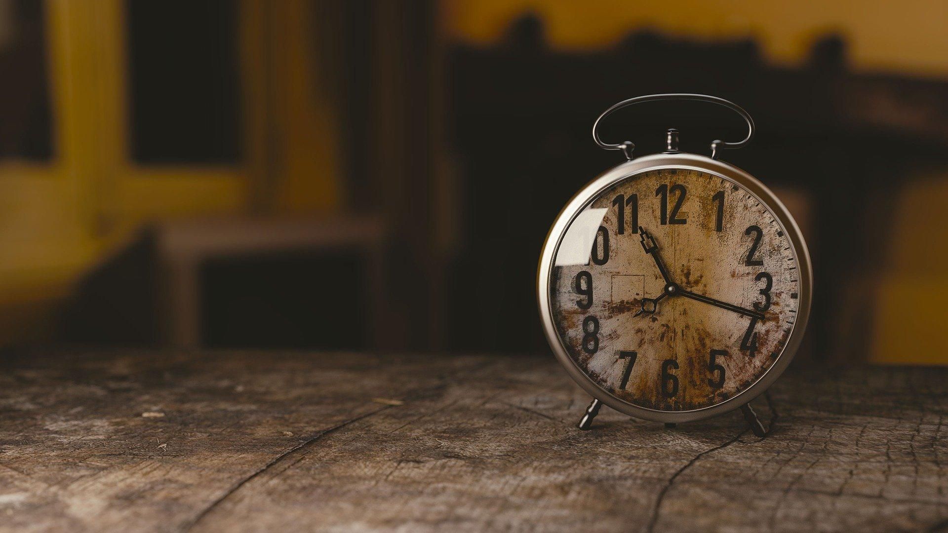 Die liebe Zeit - die immer rennt.