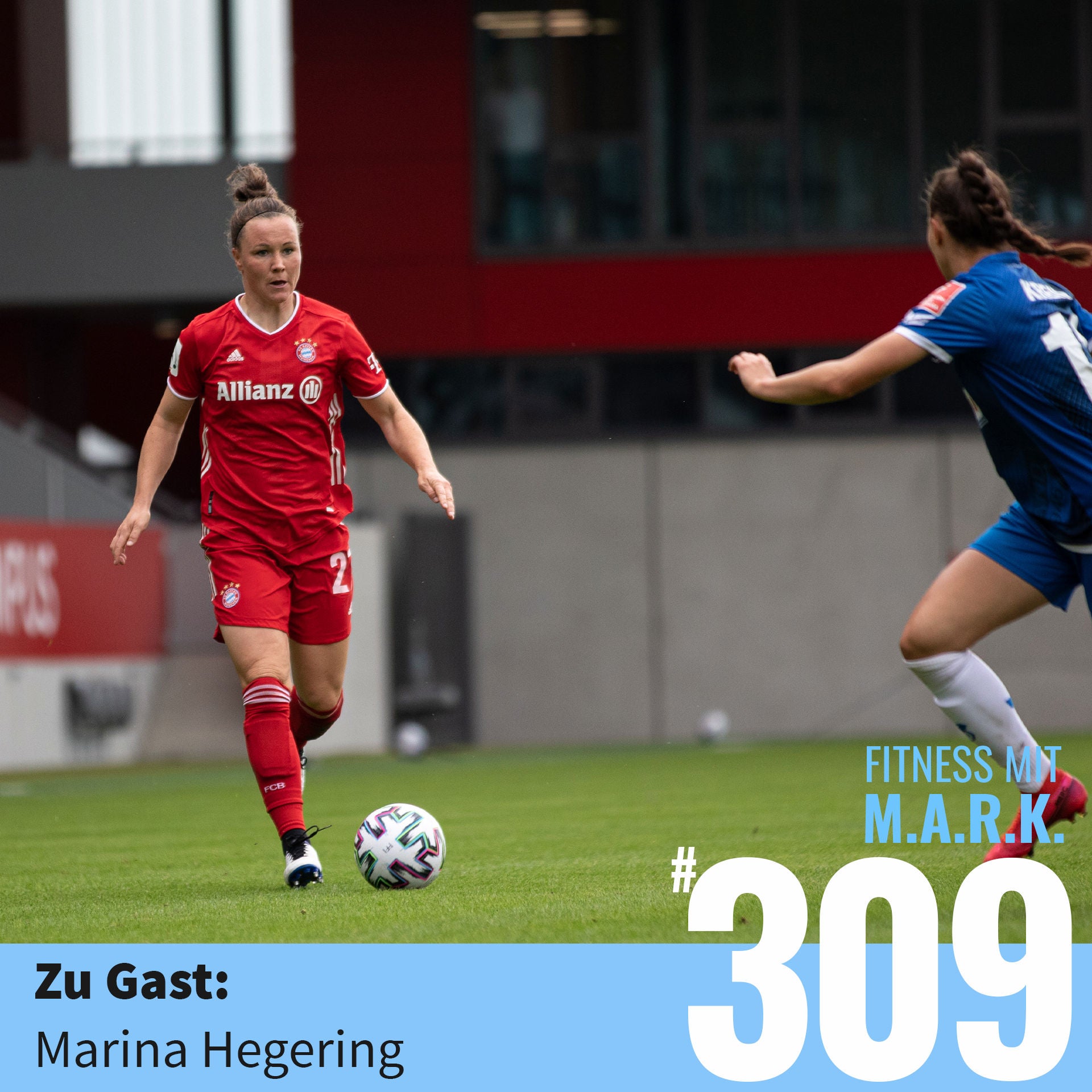 Fußball-Nationalspielerin Marina Hegering – Wie Du dranbleibst, wenn nichts klappt (#309)