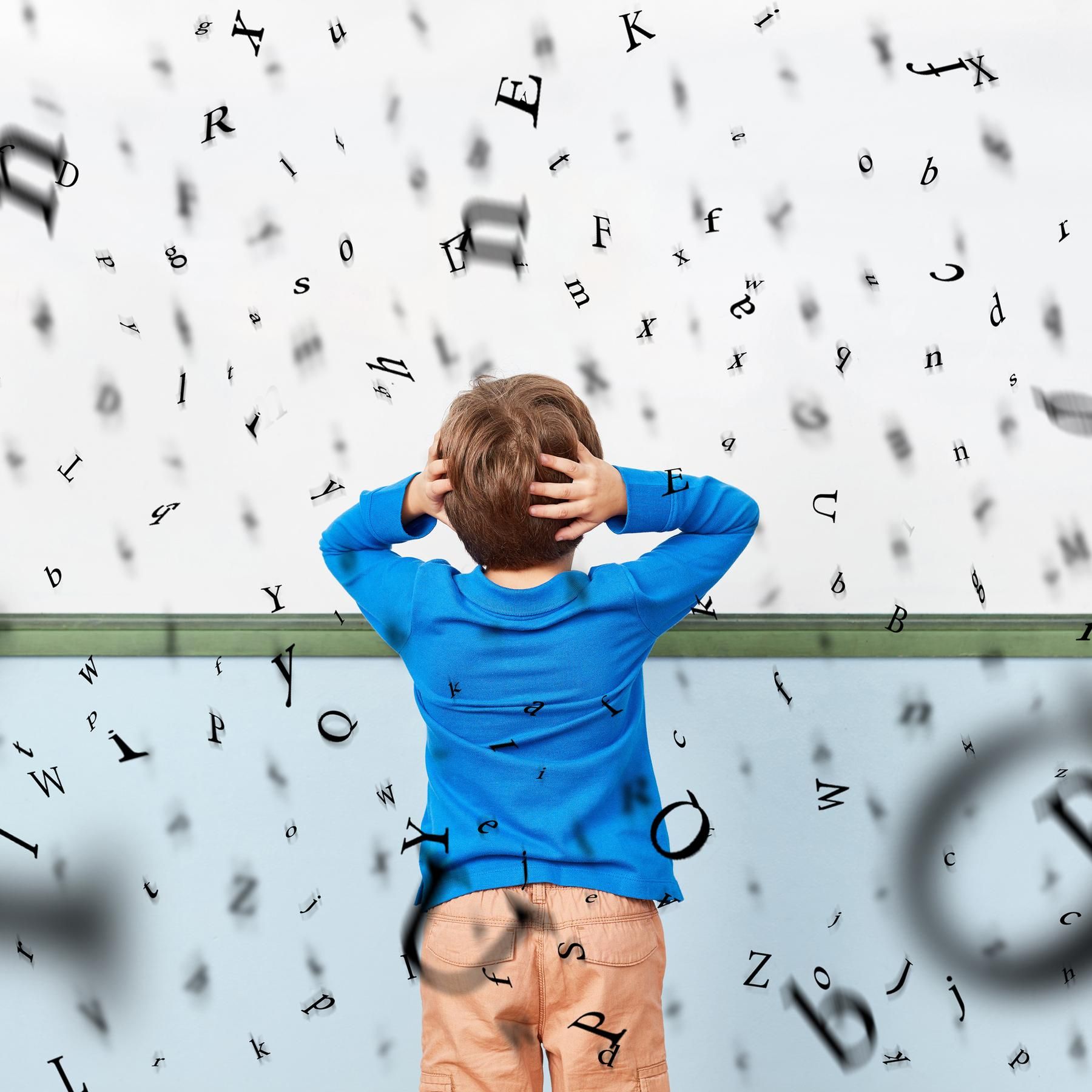 Sprachentwicklung mit Hürden - Legasthenie und Dysgrammatismus