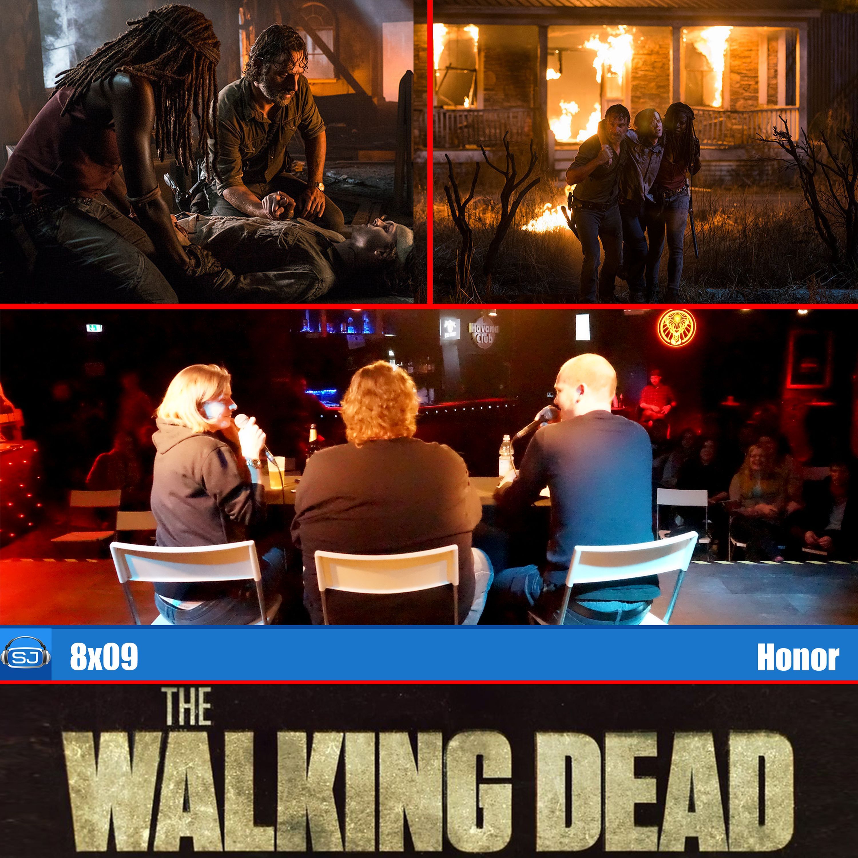 The Walking Dead 8x09 - Honor (Live)