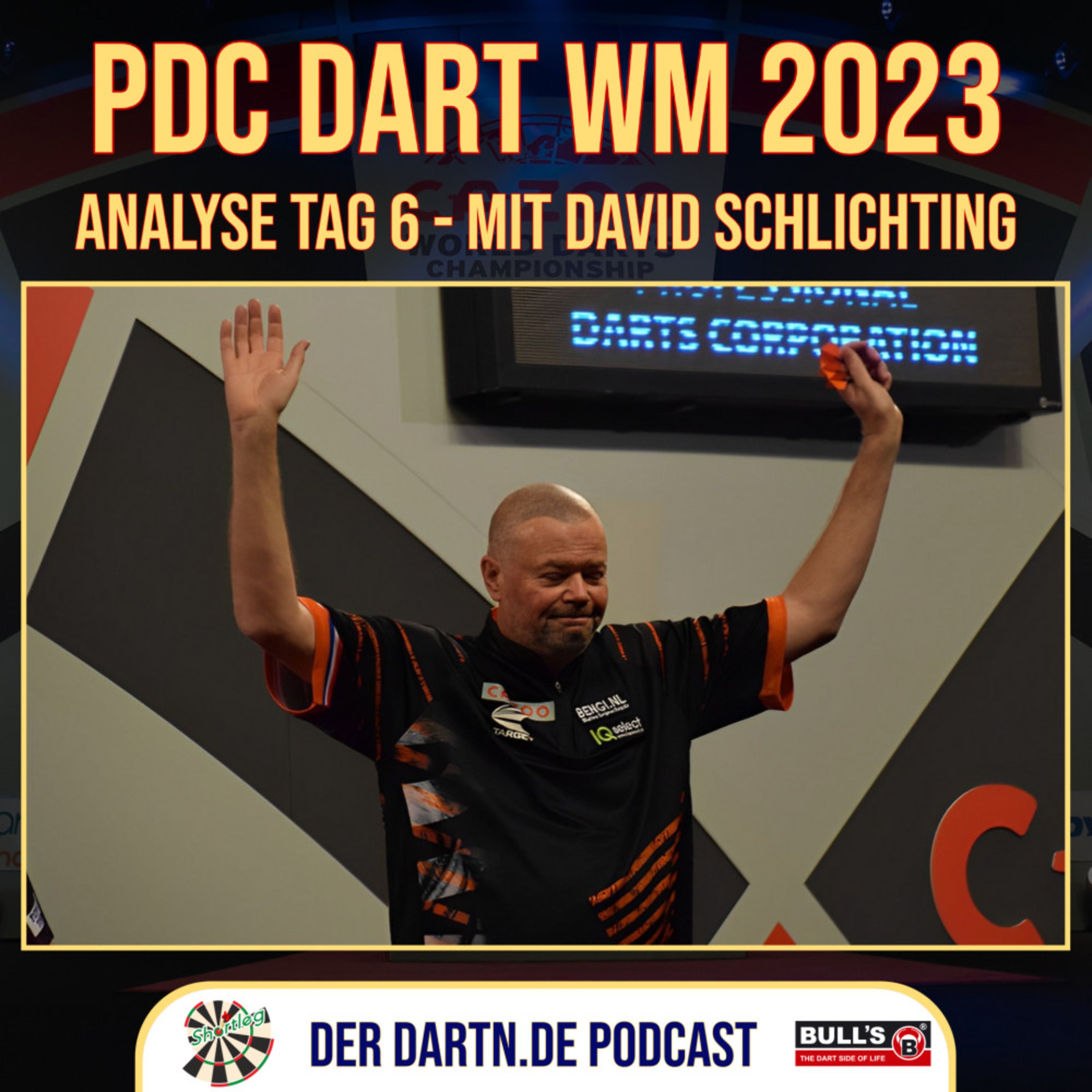 Shortleg - PDC Dart-WM 2023 - Tag 6 mit David Schlichting