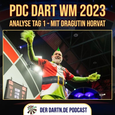 Shortleg - PDC Dart-WM 2023 - Tag 1 mit Dragutin Horvat