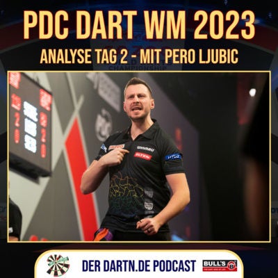 Shortleg - PDC Dart-WM 2023 - Tag 2 mit Pero Ljubić