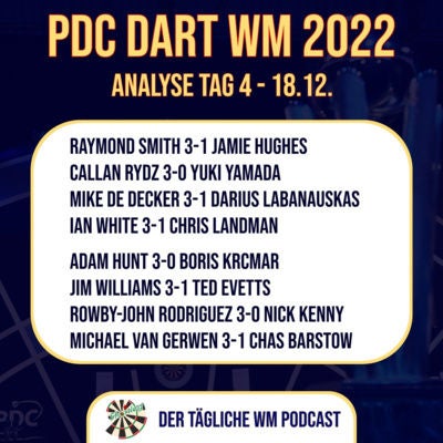 Shortleg - PDC WM 2022 - Tag 4