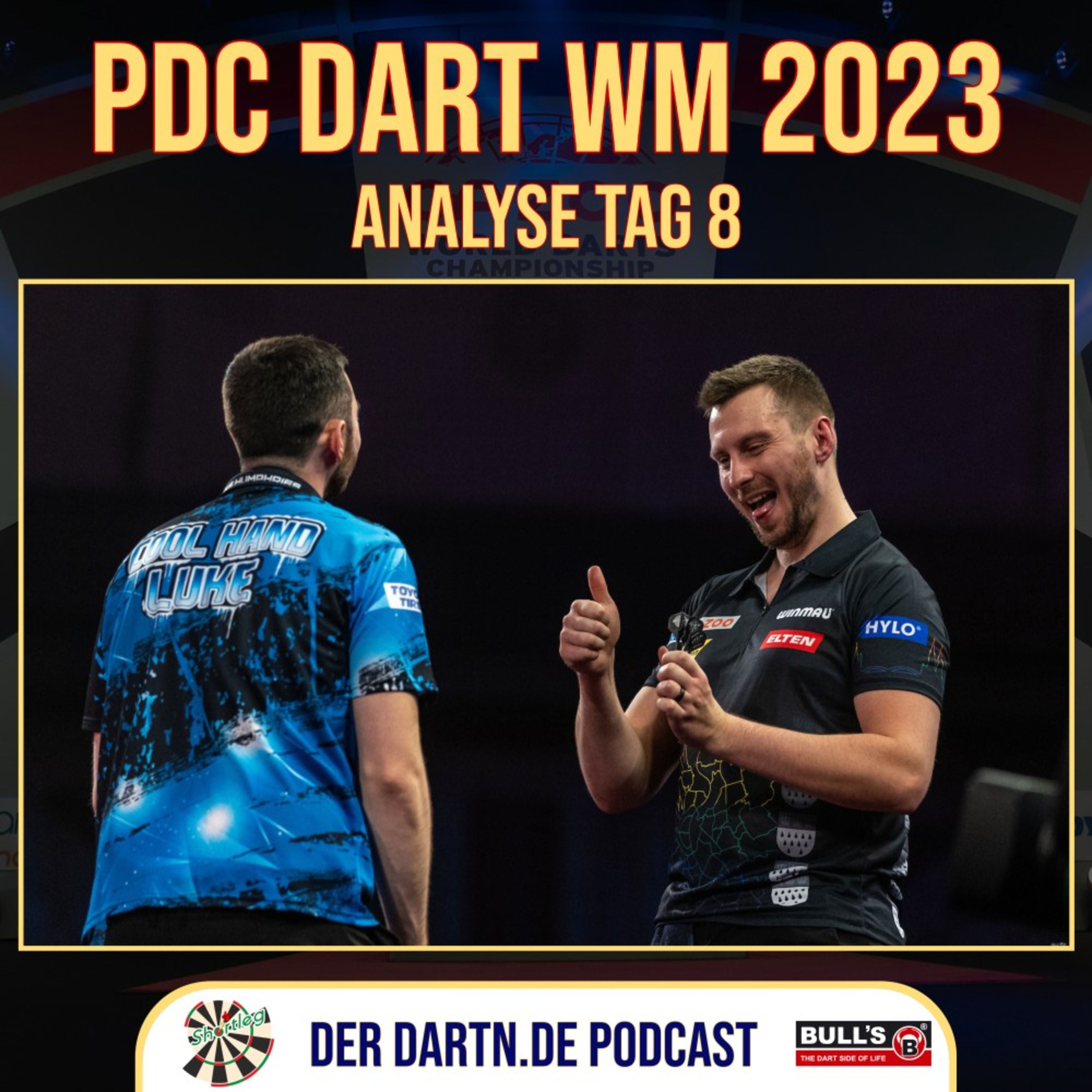 Shortleg - PDC Dart-WM 2023 - Tag 8