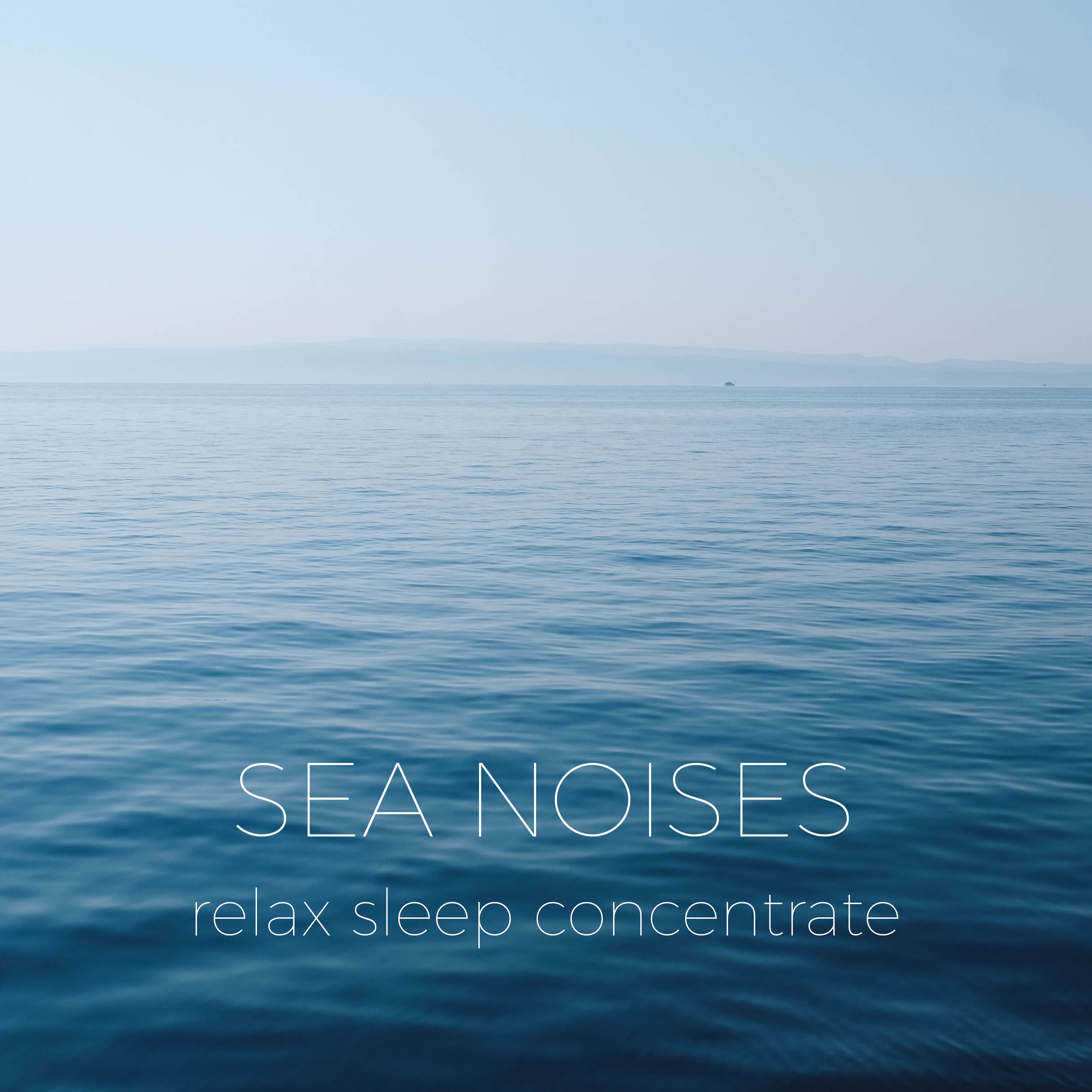 Calm Sea Water Noise | Noises for better sleep, relaxing, focus time & baby soothe