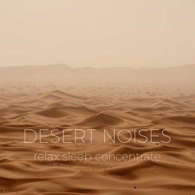 Desolate Desert with Howling Wind | Noises for better sleep, relaxing, focus time & baby soothe