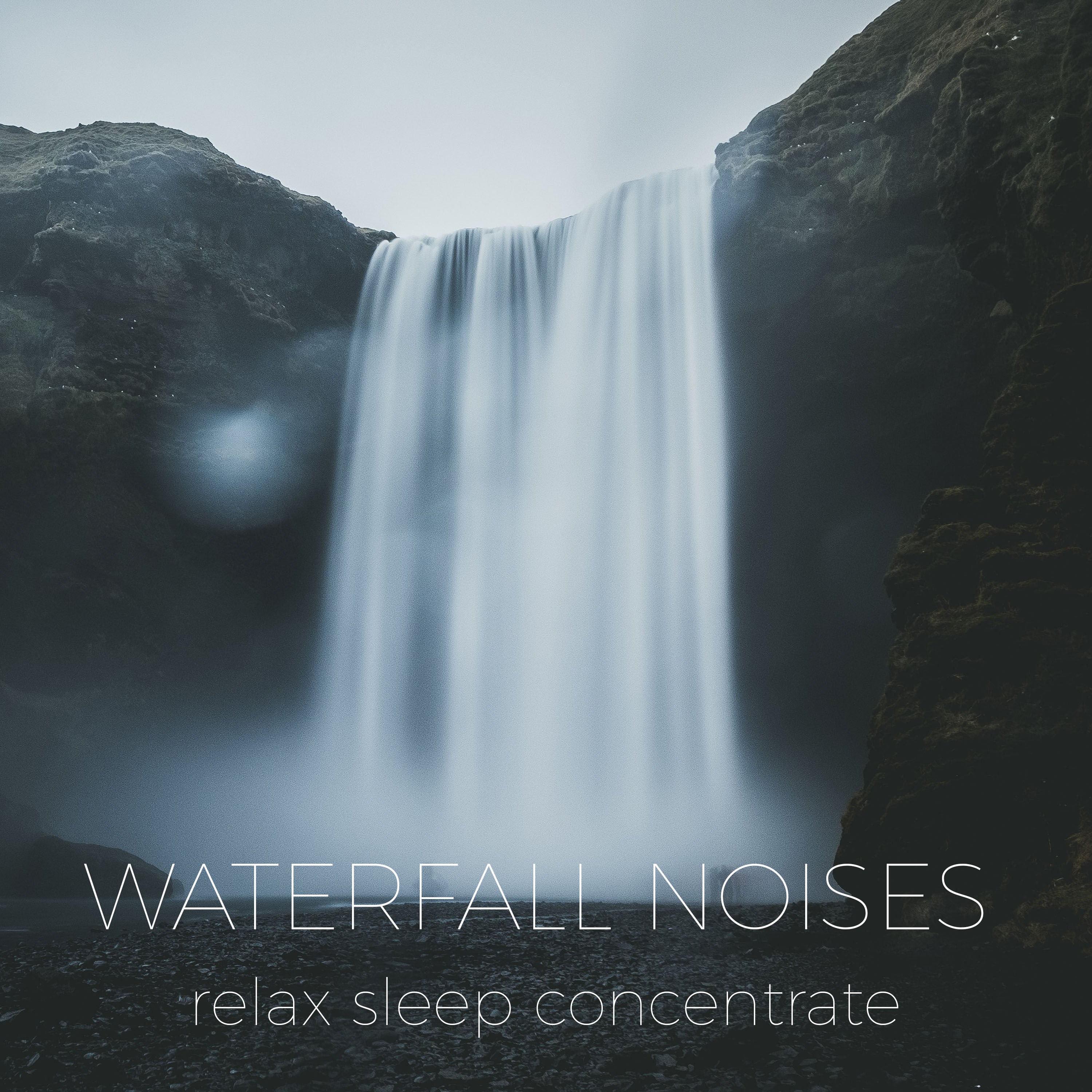 Large Waterfall Noise | Noises for better sleep, relaxing, focus time & baby soothe