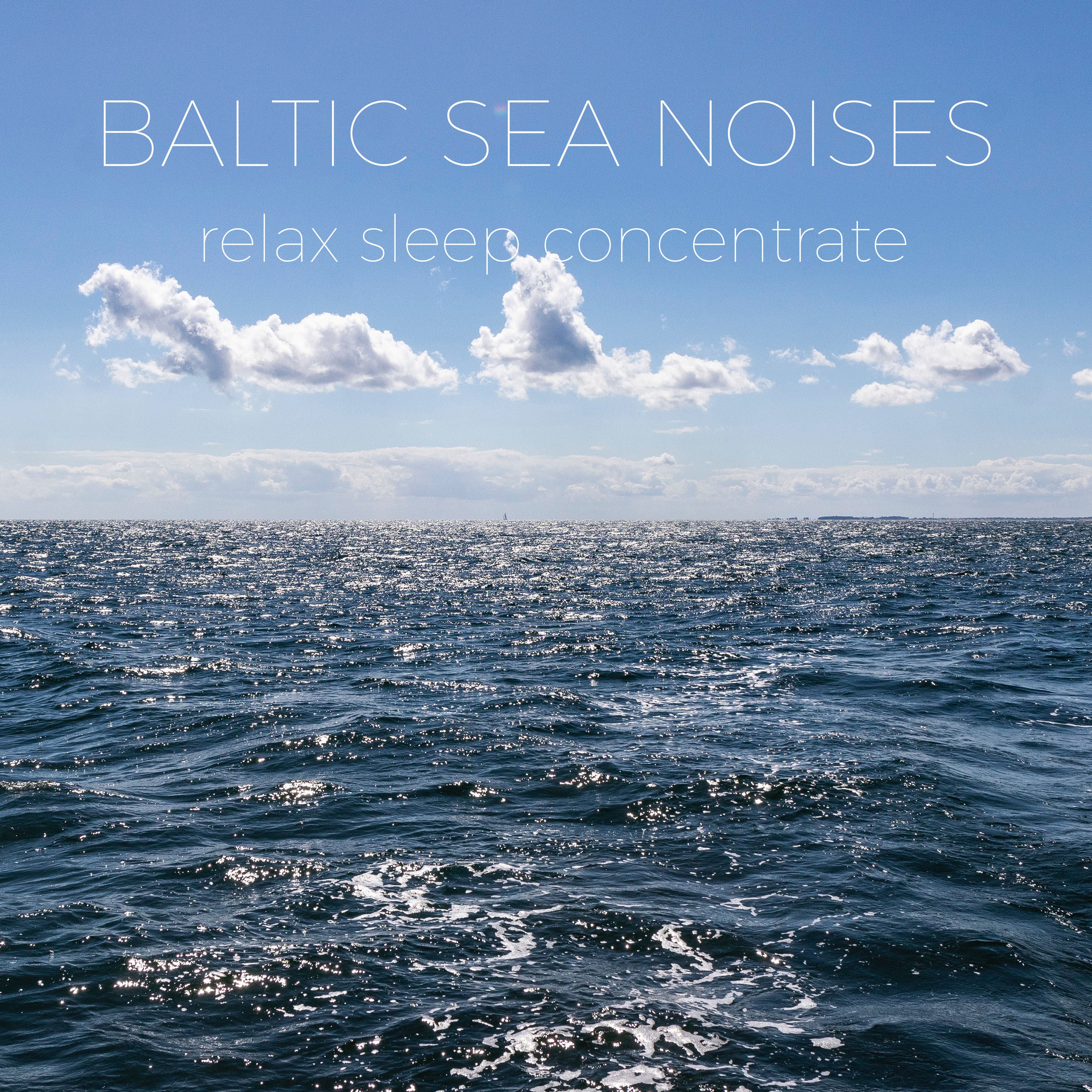 Baltic Sea Waves Noise | Noises for better sleep, relaxing, focus time & baby soothe