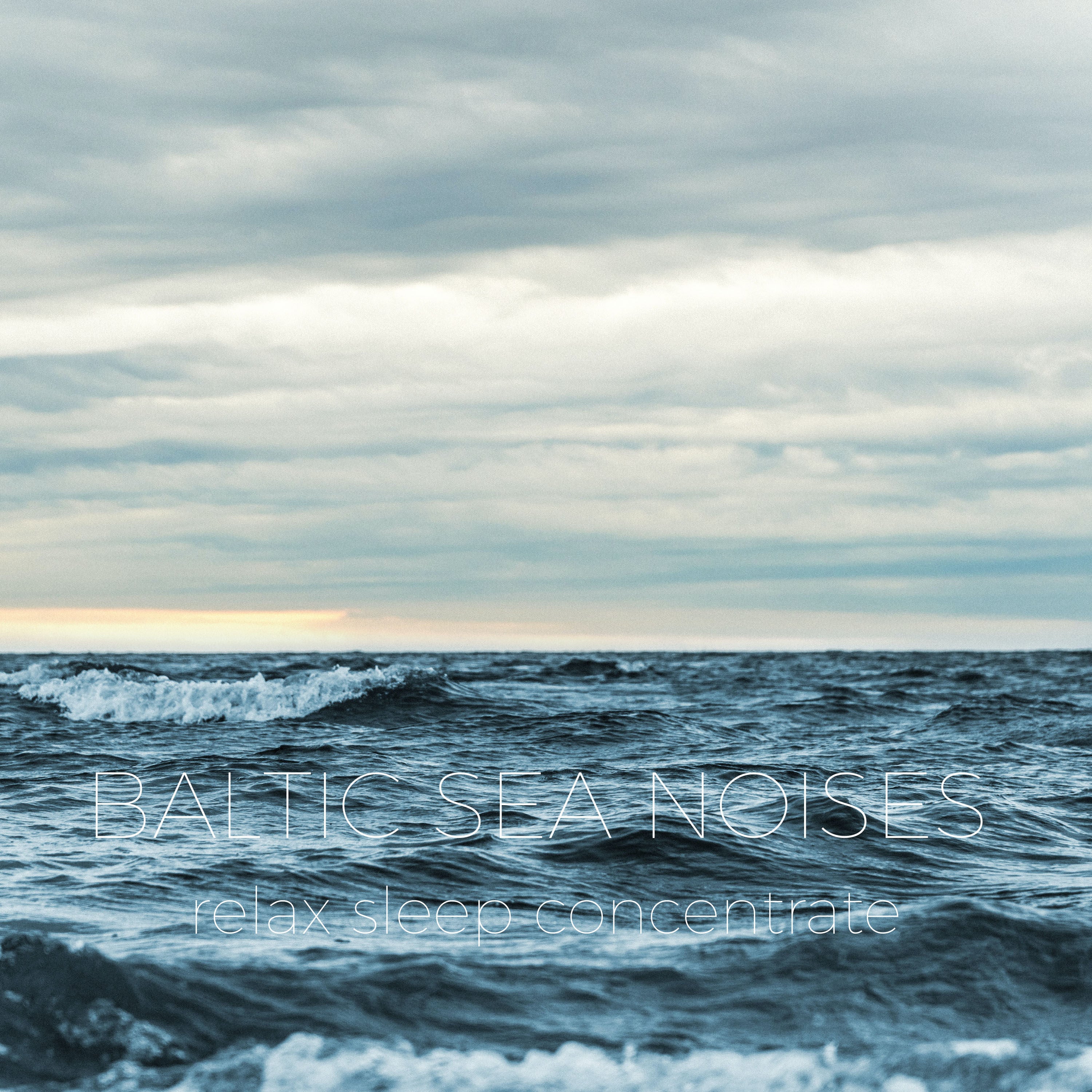 Baltic Sea Beach Noise | Noises for better sleep, relaxing, focus time & baby soothe