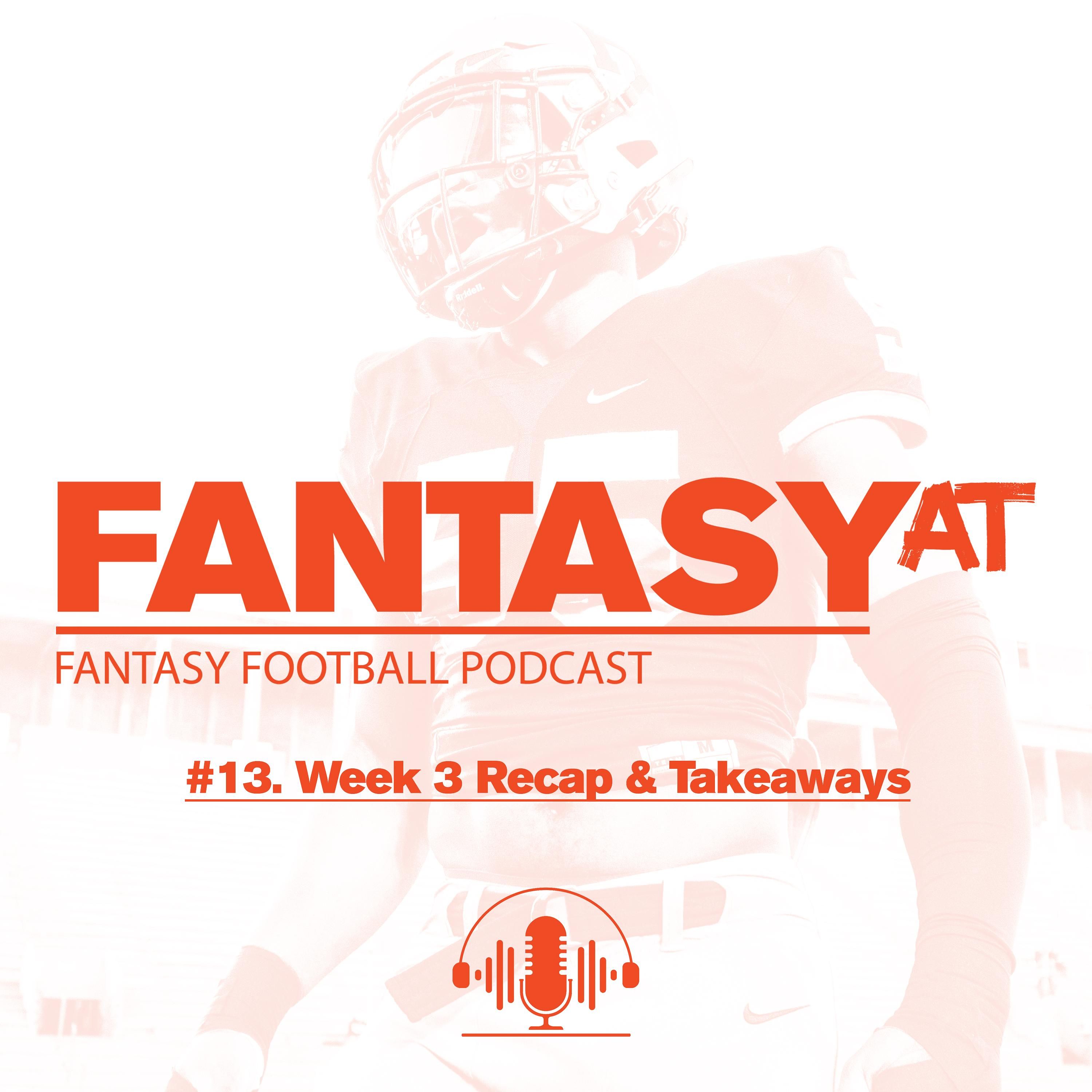 #13. Week 3 Recap & Takeaways