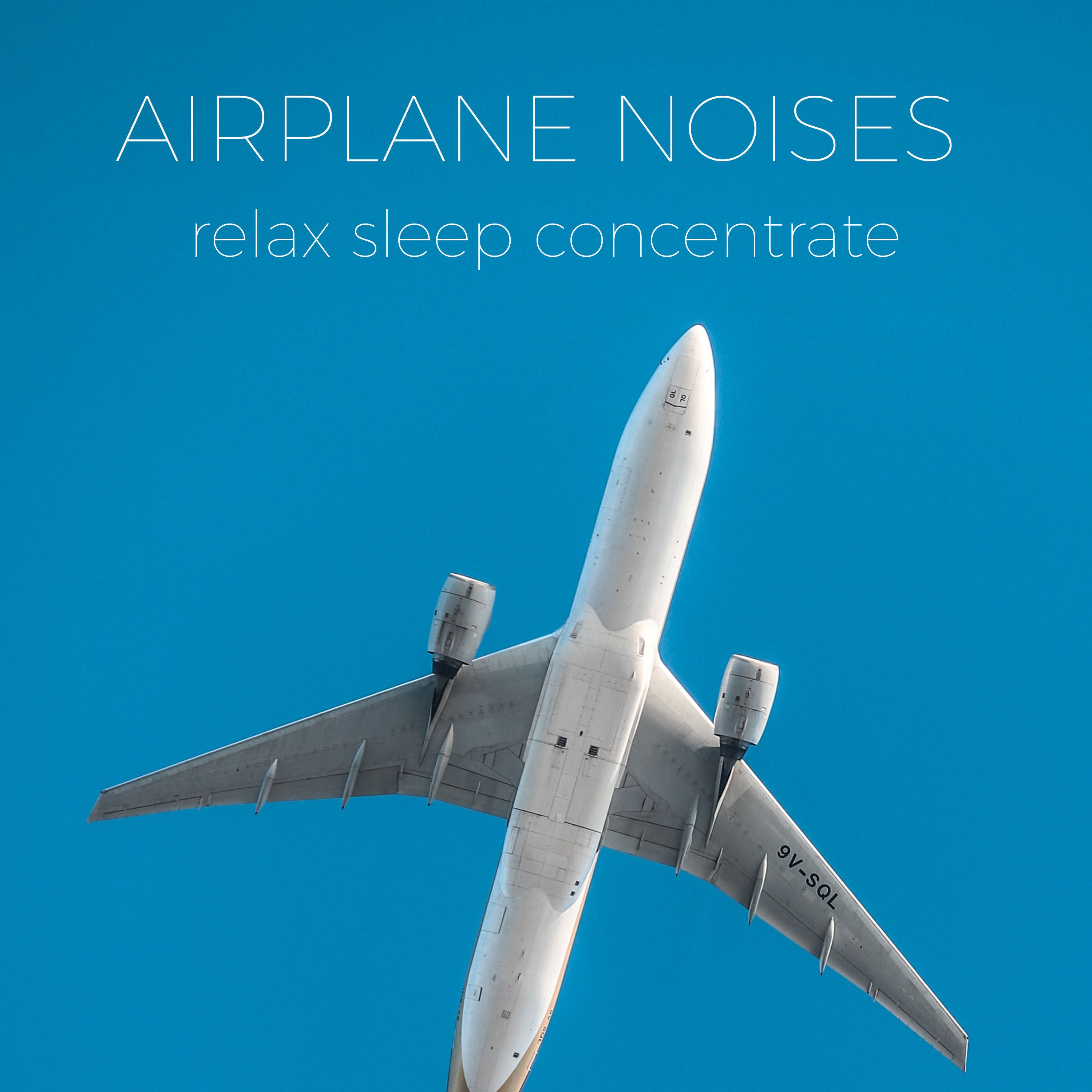 White Noise Airplane | Noises for better sleep, relaxing, focus time & baby soothe