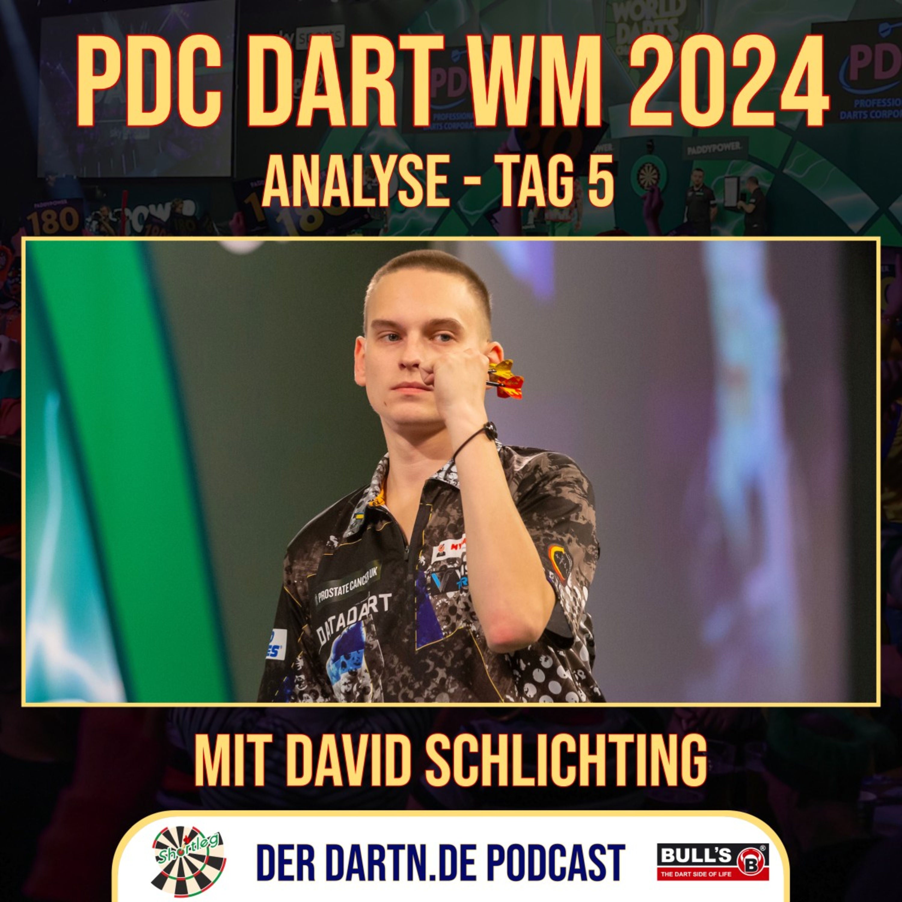 Shortleg - PDC Dart WM 2024 - Tag 5 mit David Schlichting