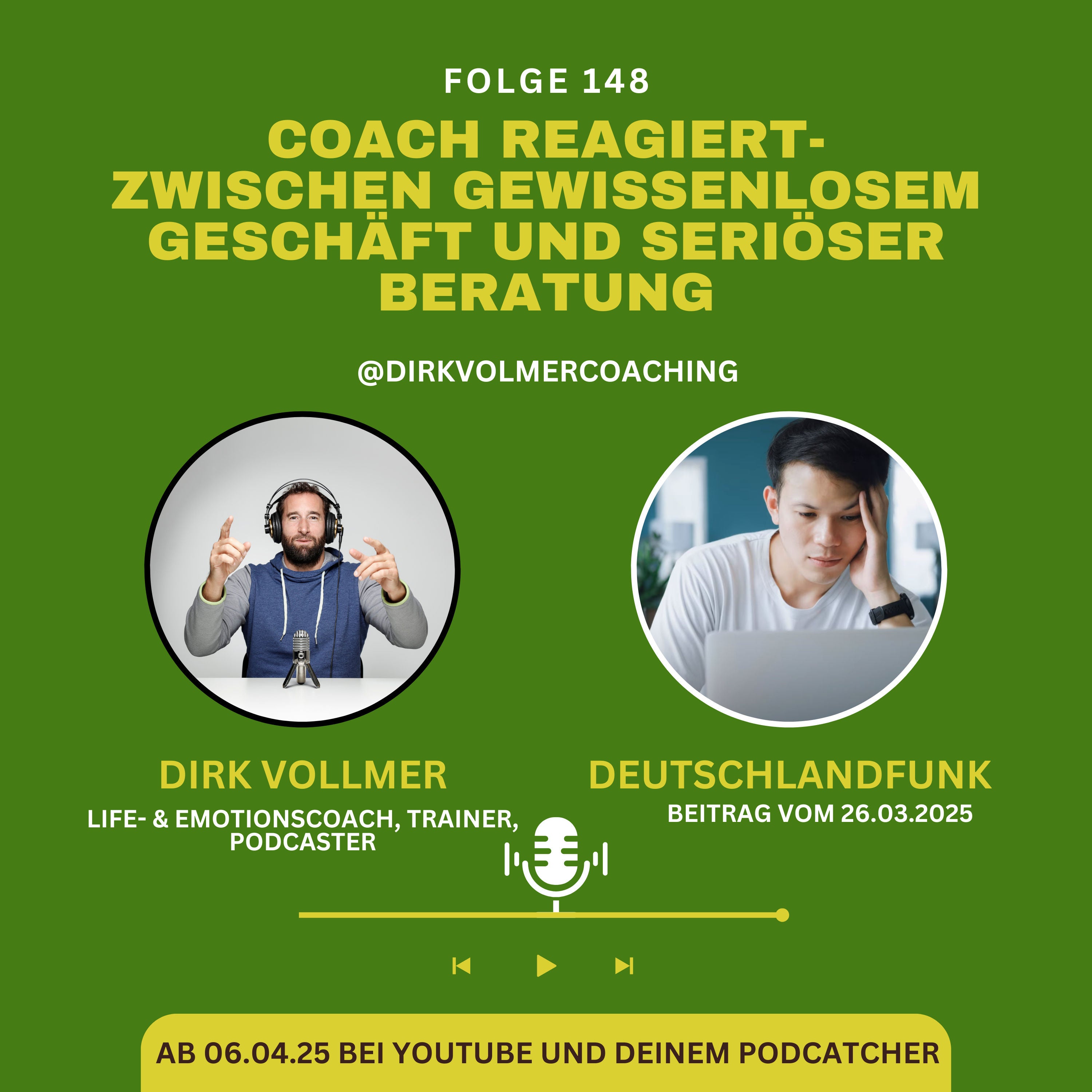 Ich reagiere!: Coachings - Zwischen gewissenlosem Geschäft und seriöser Beratung