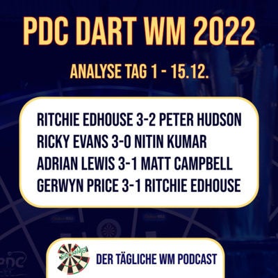 Shortleg - PDC WM 2022 - Tag 1