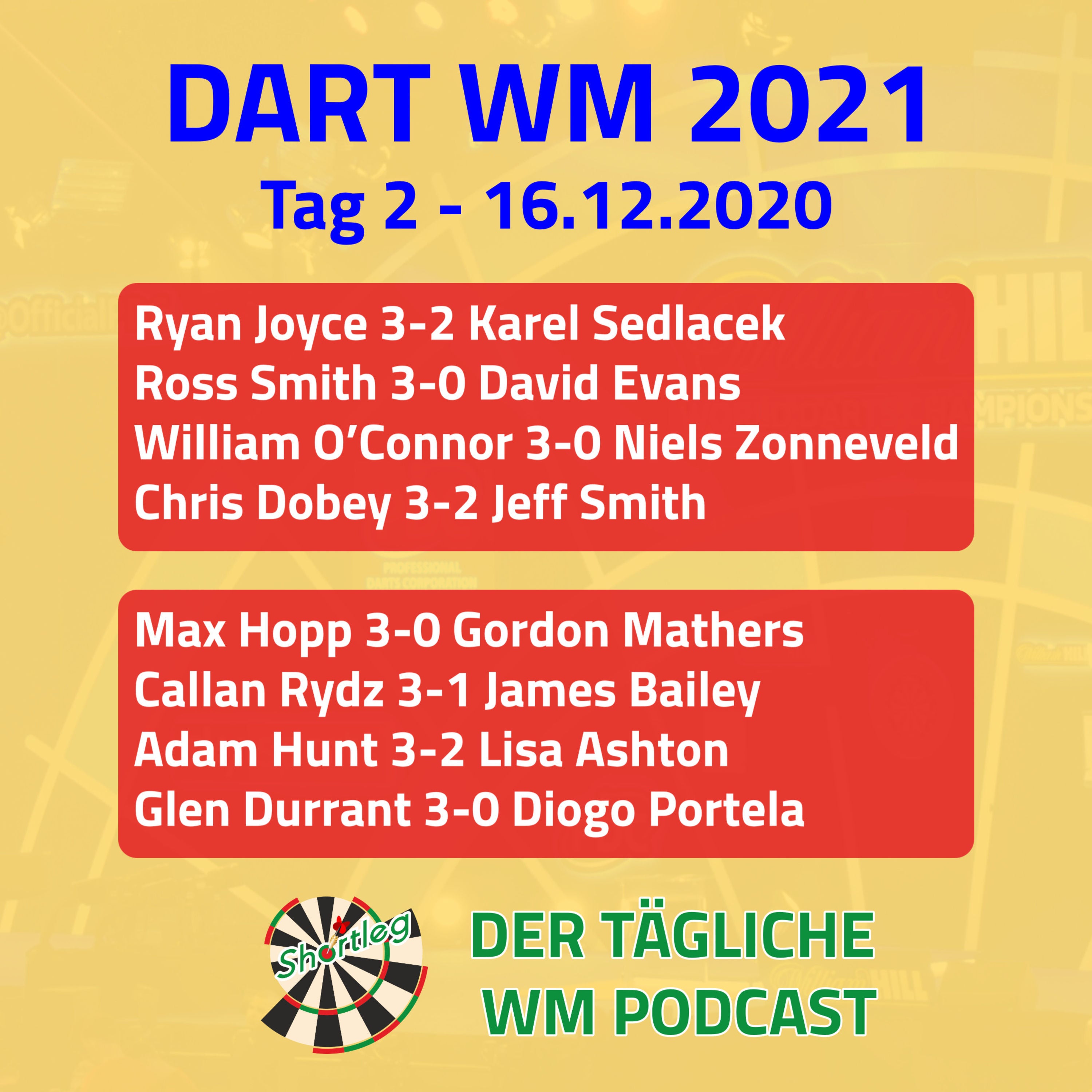 Shortleg - PDC WM 2021 - Tag 2