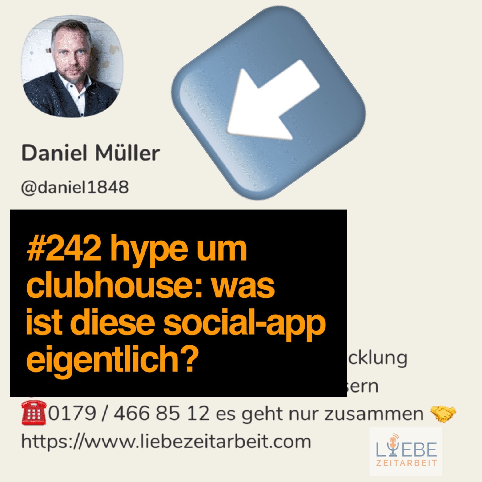 #242 Hype um Clubhouse. Was ist diese Social-APP eigentlich?