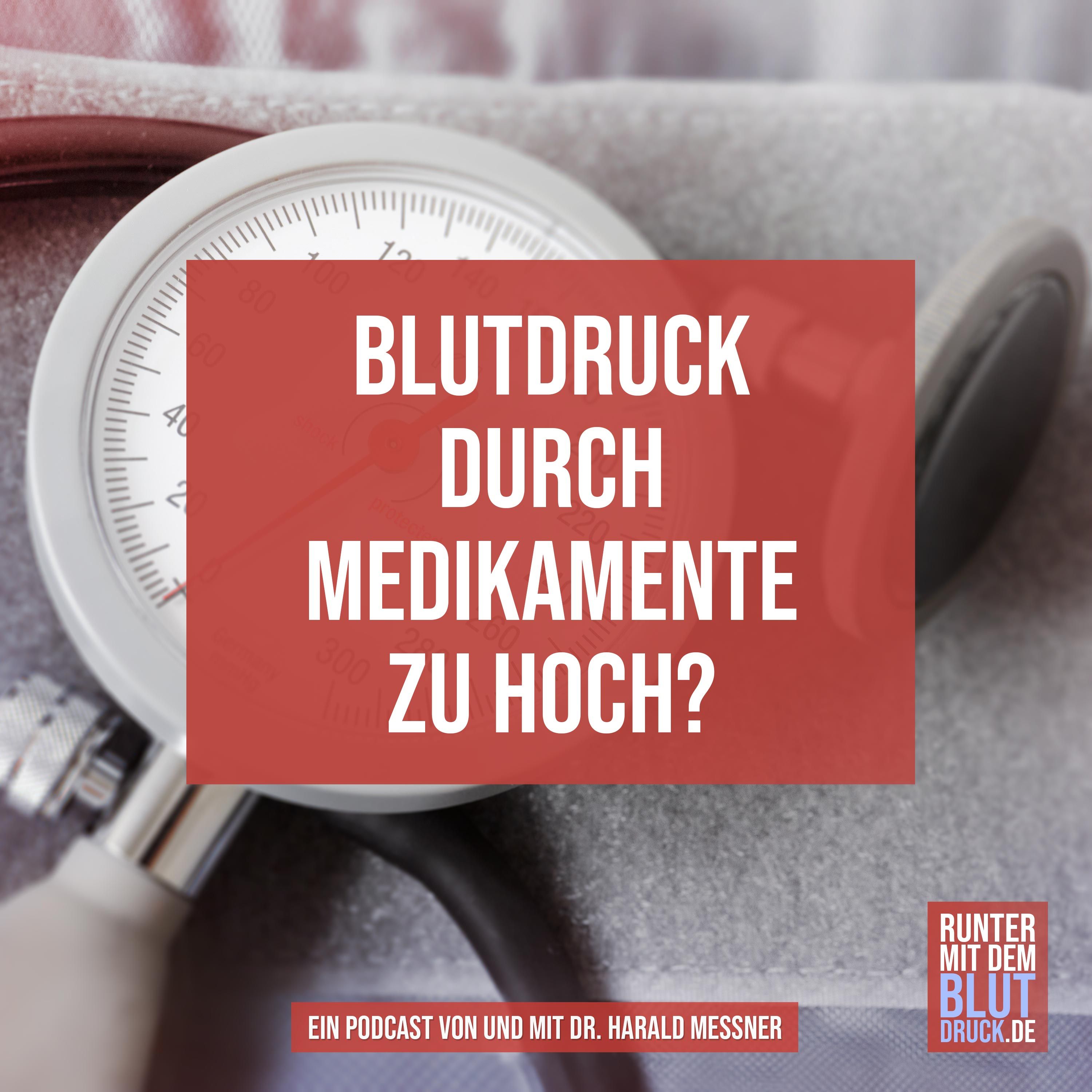 Bluthochdruck durch Medikamente