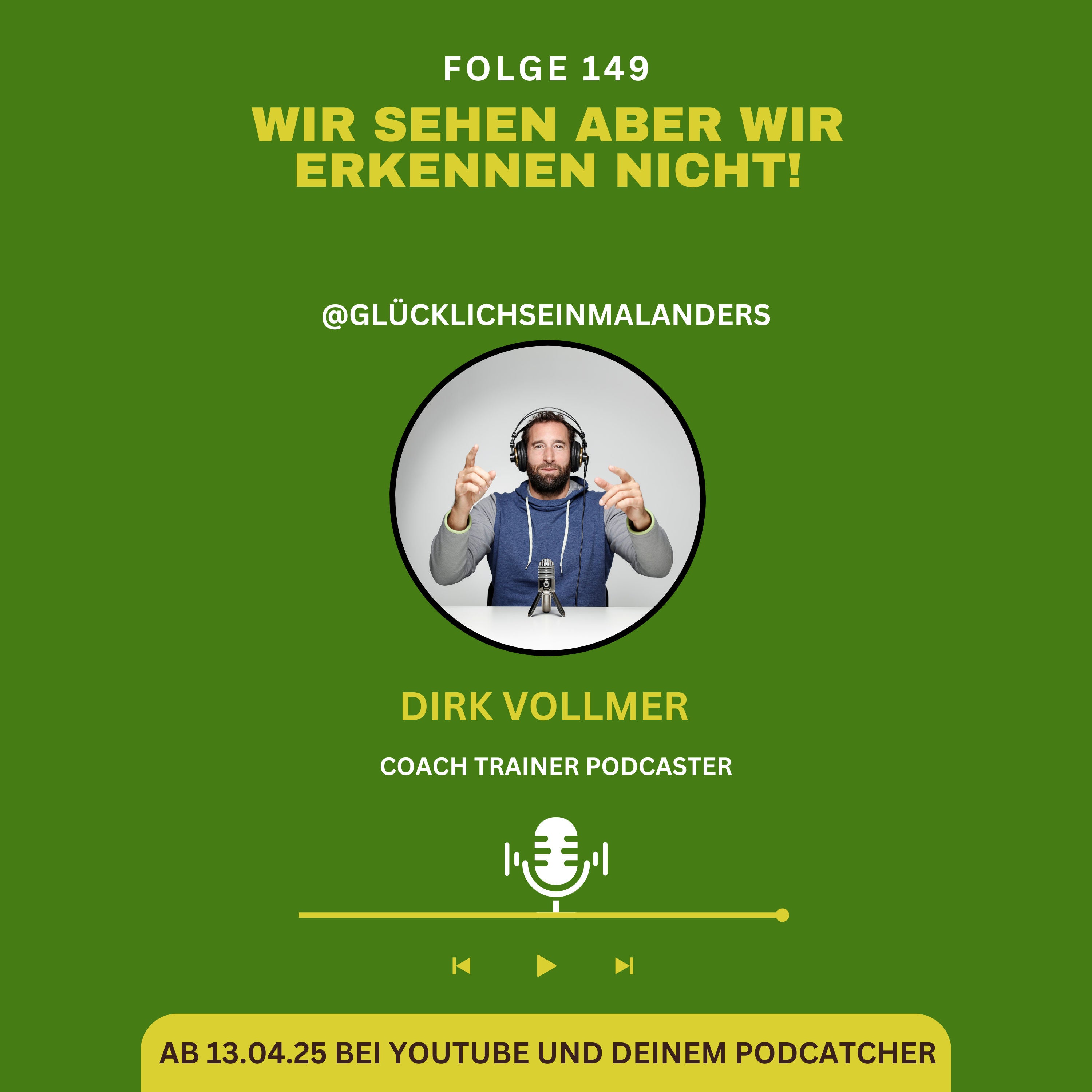 Warum wir sehen aber nicht erkennen!