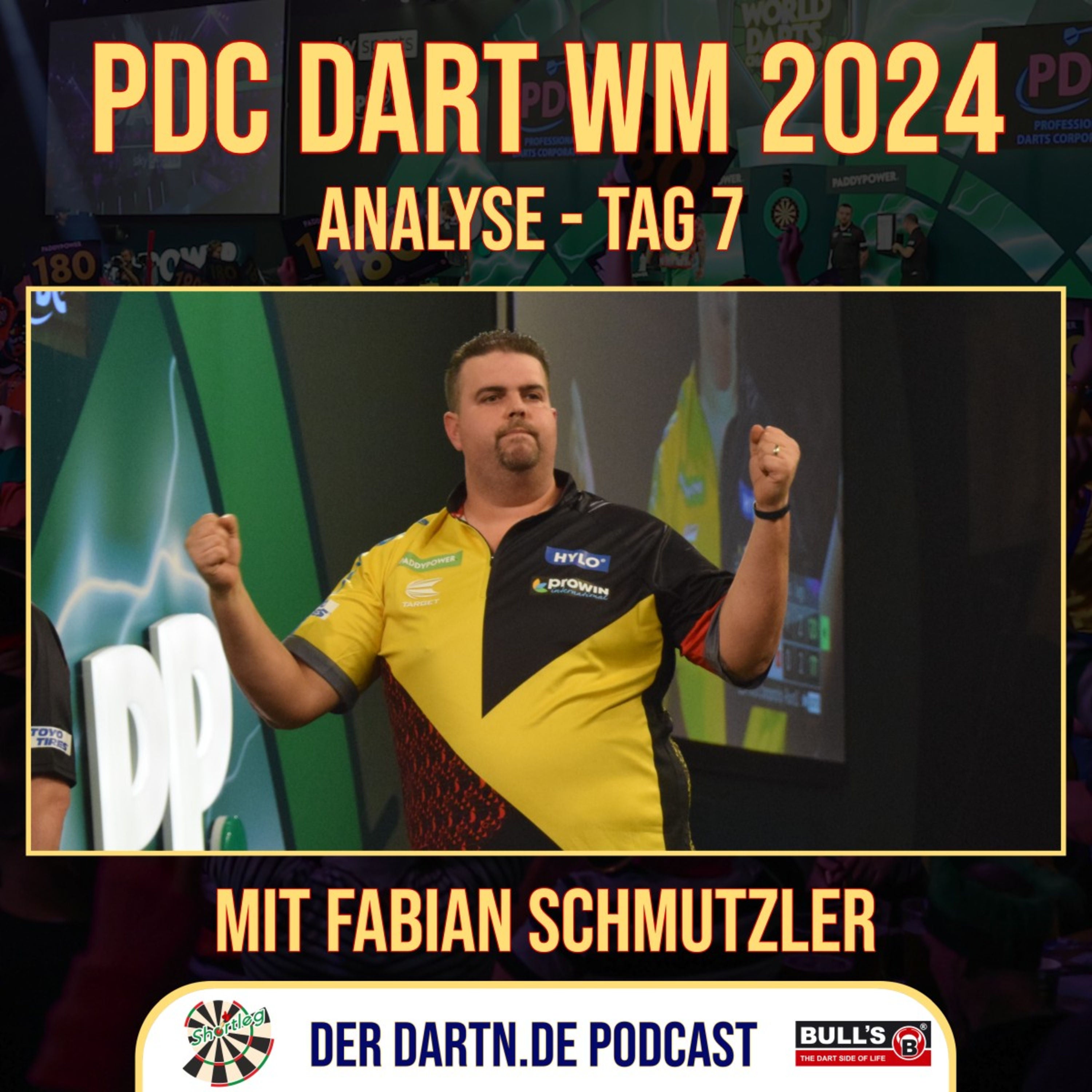 Shortleg - PDC Dart WM 2024 - Tag 7 mit Fabian Schmutzler
