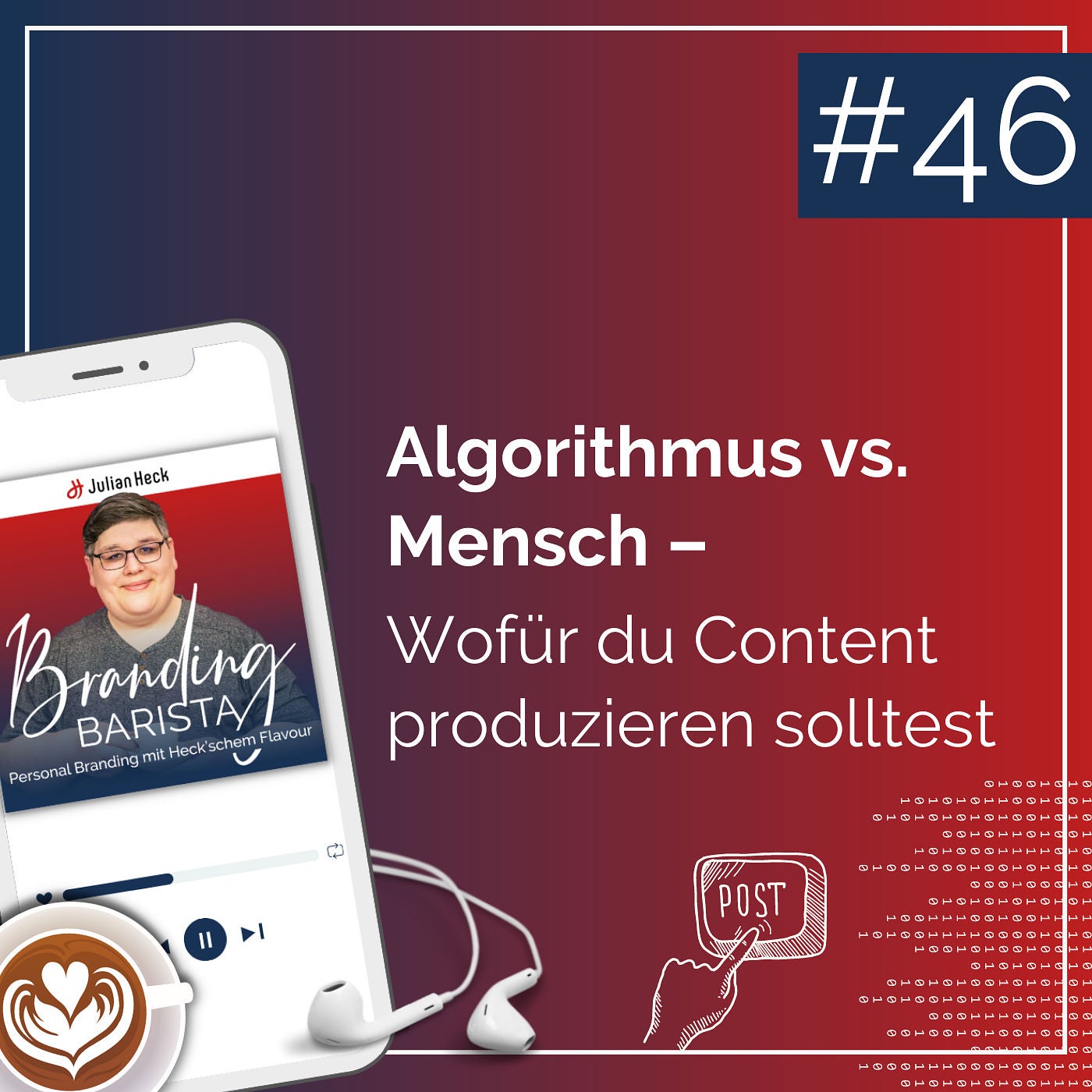 Algorithmus vs. Mensch – Wofür du Content produzieren solltest