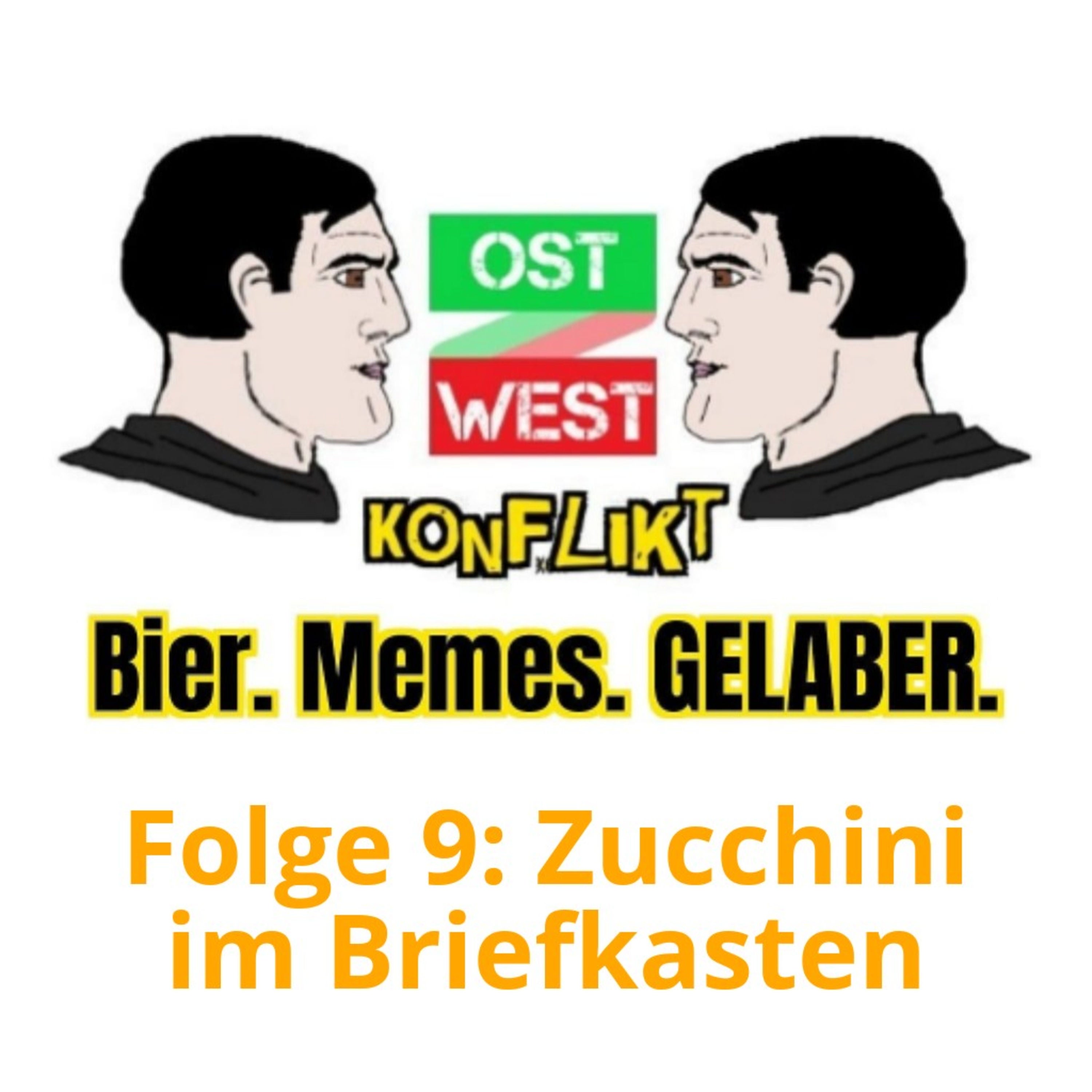 Zucchini im Briefkasten