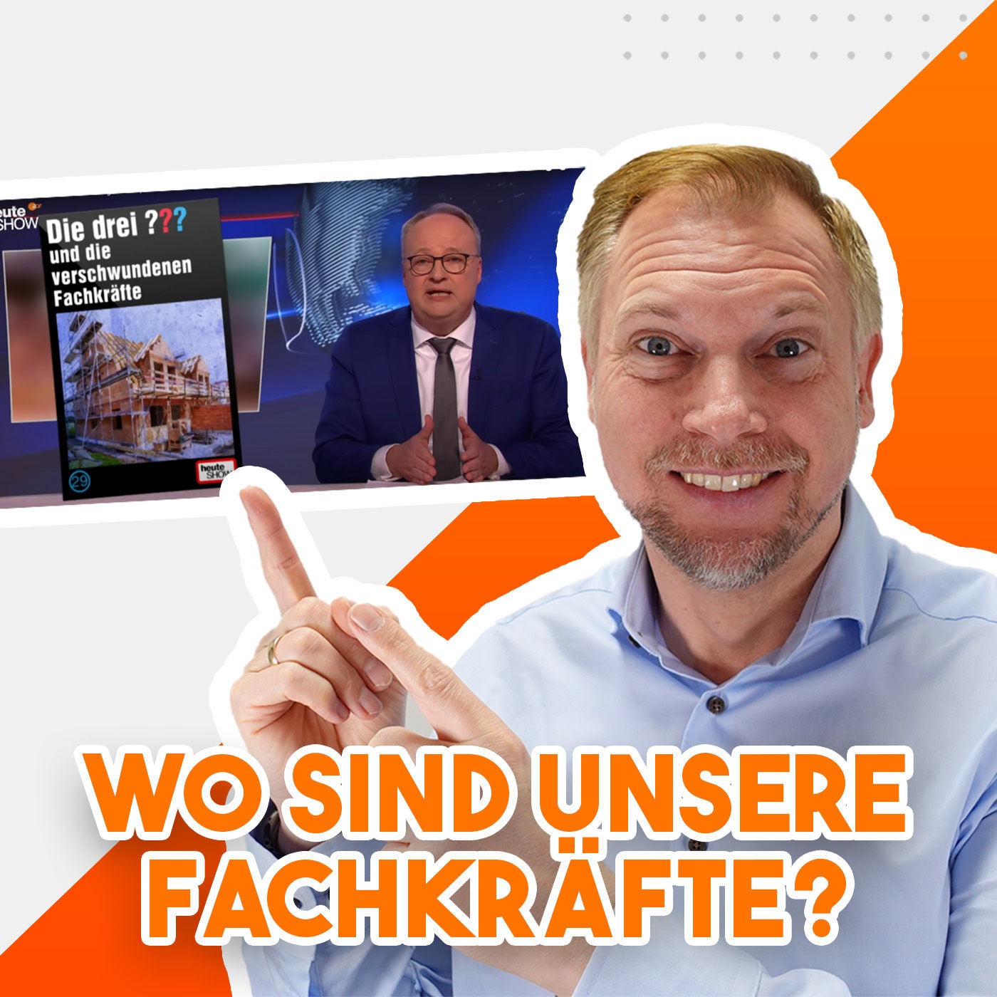 Wo sind bloß unsere Fachkräfte? - Liebe Zeitarbeit | Reaction zur Heute Show vom 17.02.2023