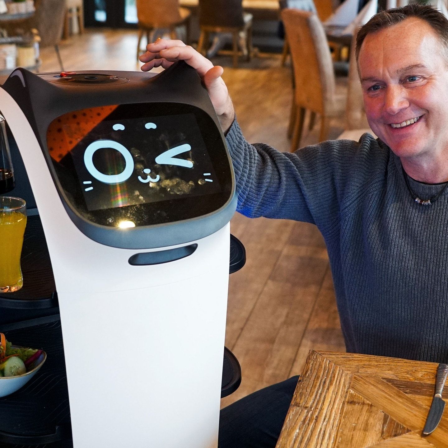 Robo-Kellner auf dem Vormarsch