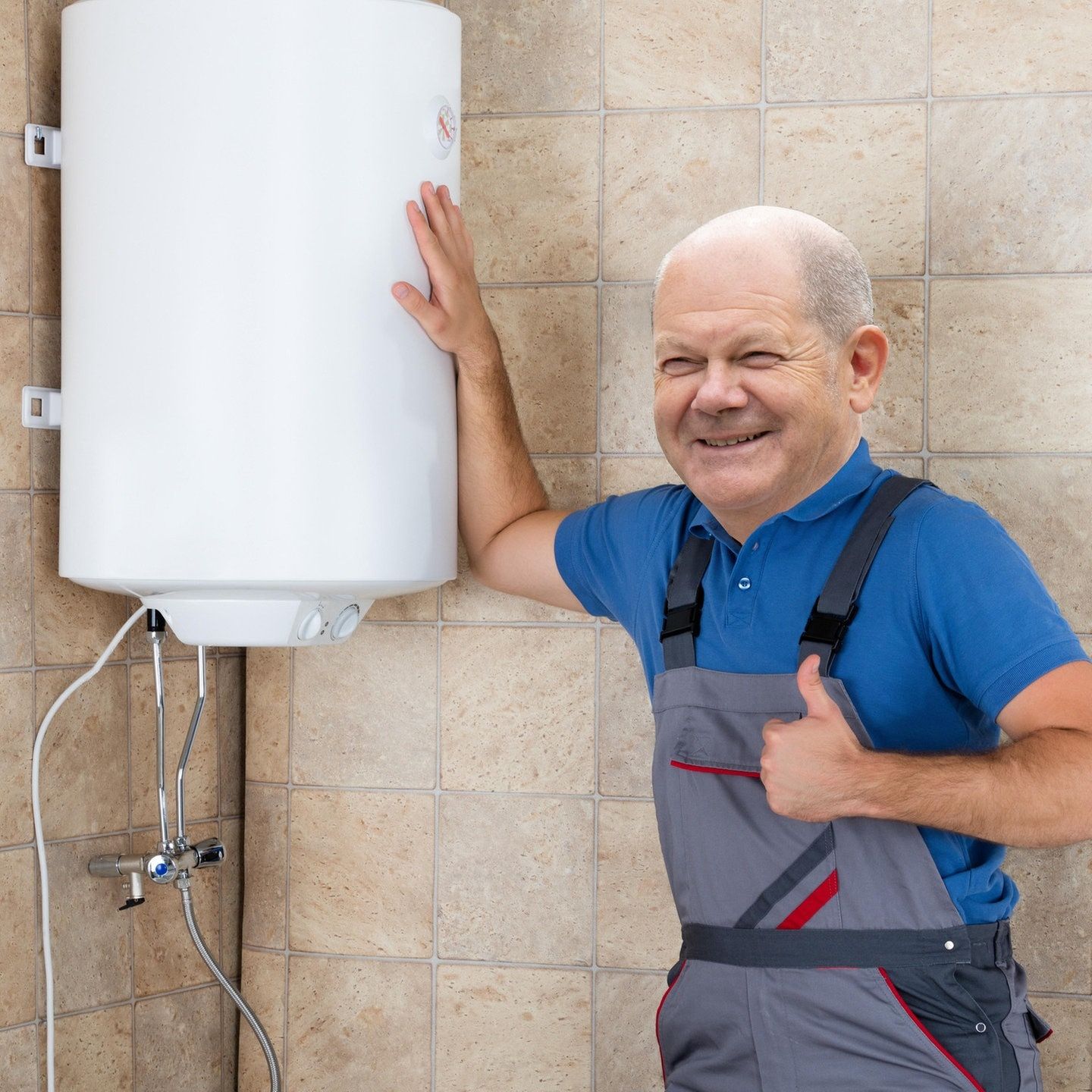 Olaf Scholz: Ich bin Klempner von Beruf