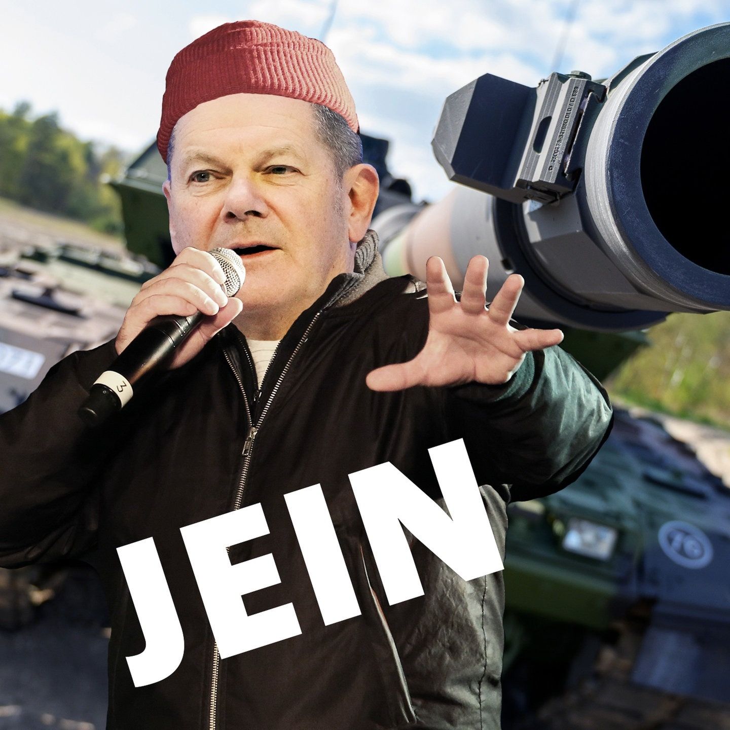 #Scholz #Panzer #Jein