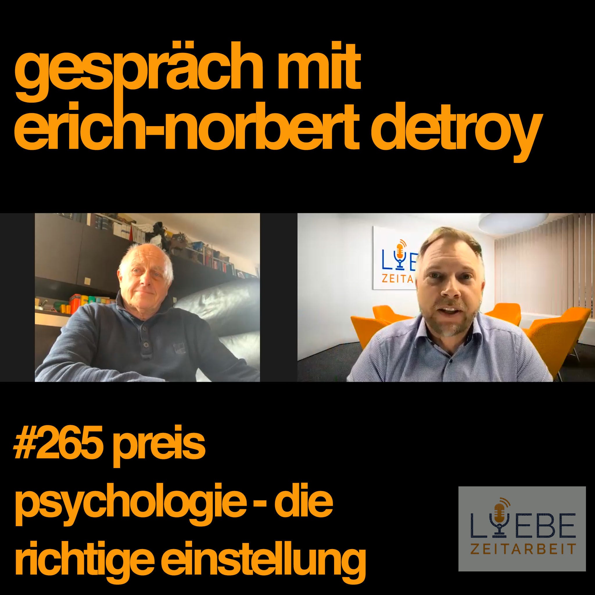 #265 Preis Psychologie - Die richtige Einstellung - Erich-Norbert Detroy (Part 1/3)