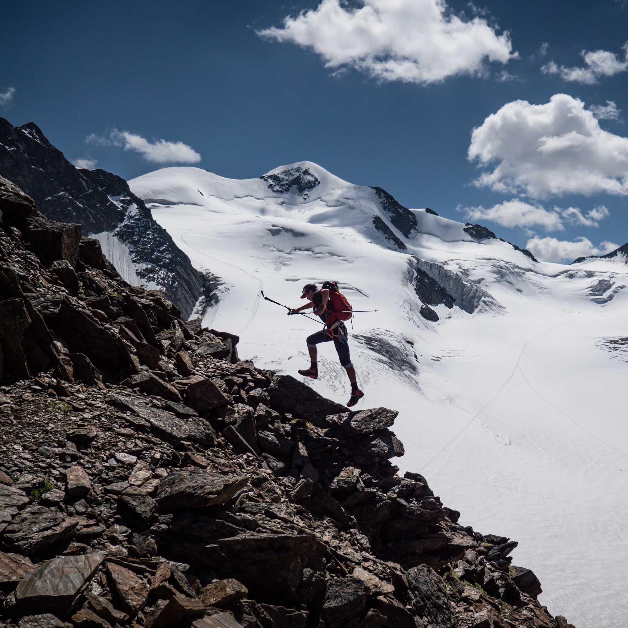 Alpenlauf: Durch Schnee und Eis von Wien nach Nizza