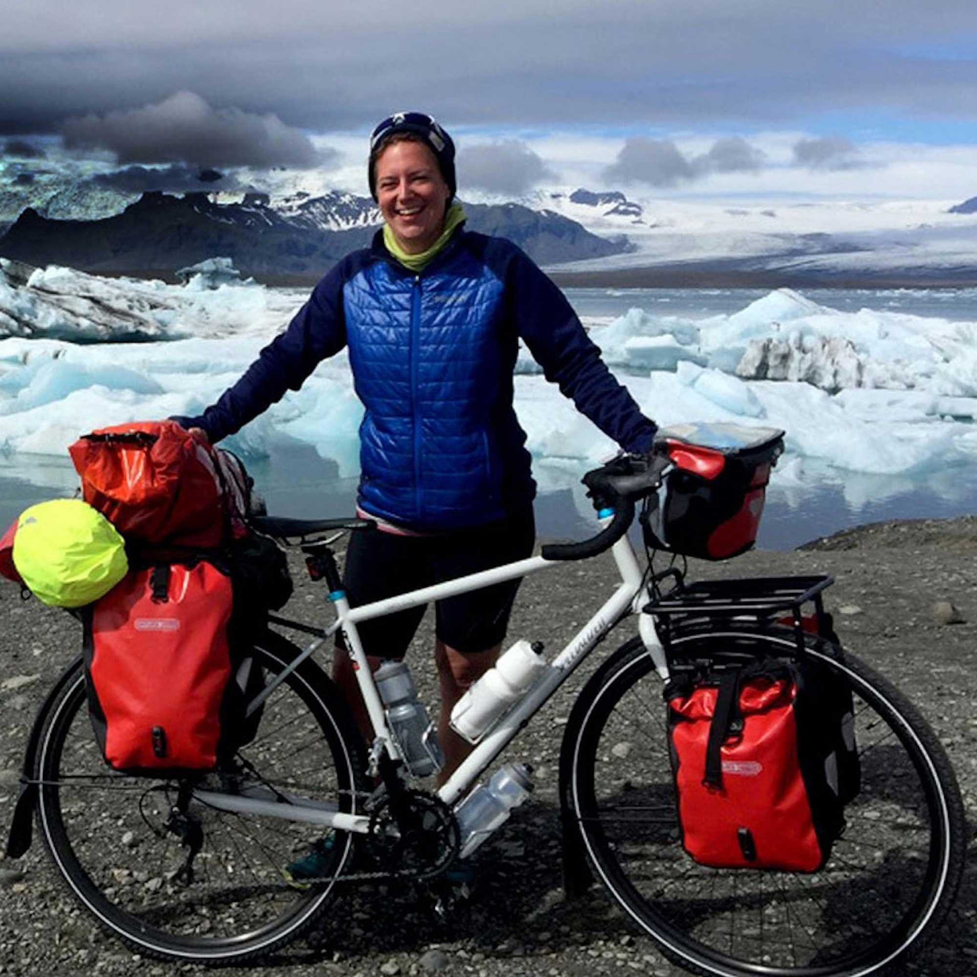 Tanja Ney: Mit dem Fahrrad rund um Island
