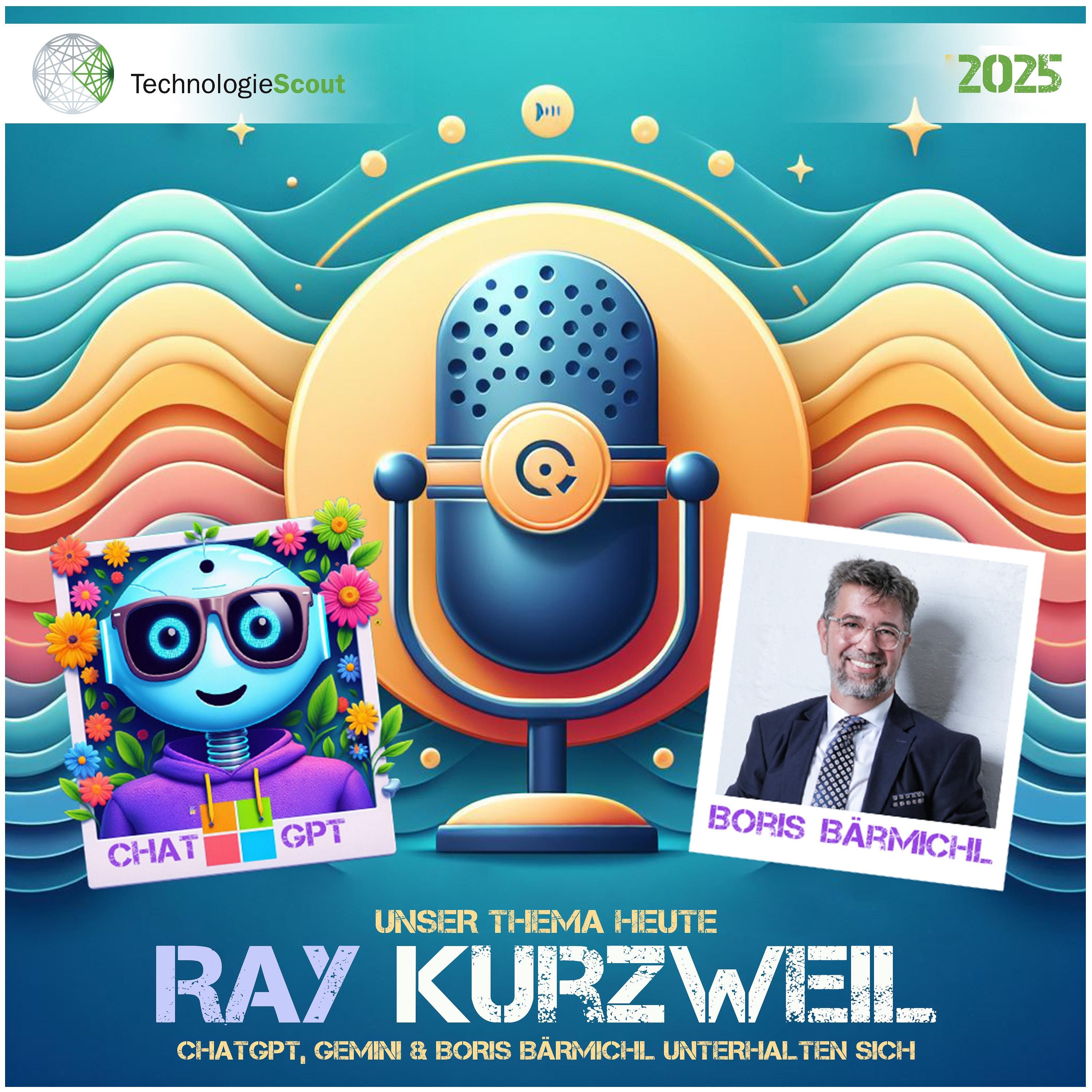 Unser Thema: "Ray Kurzweil - KI Pioneer"