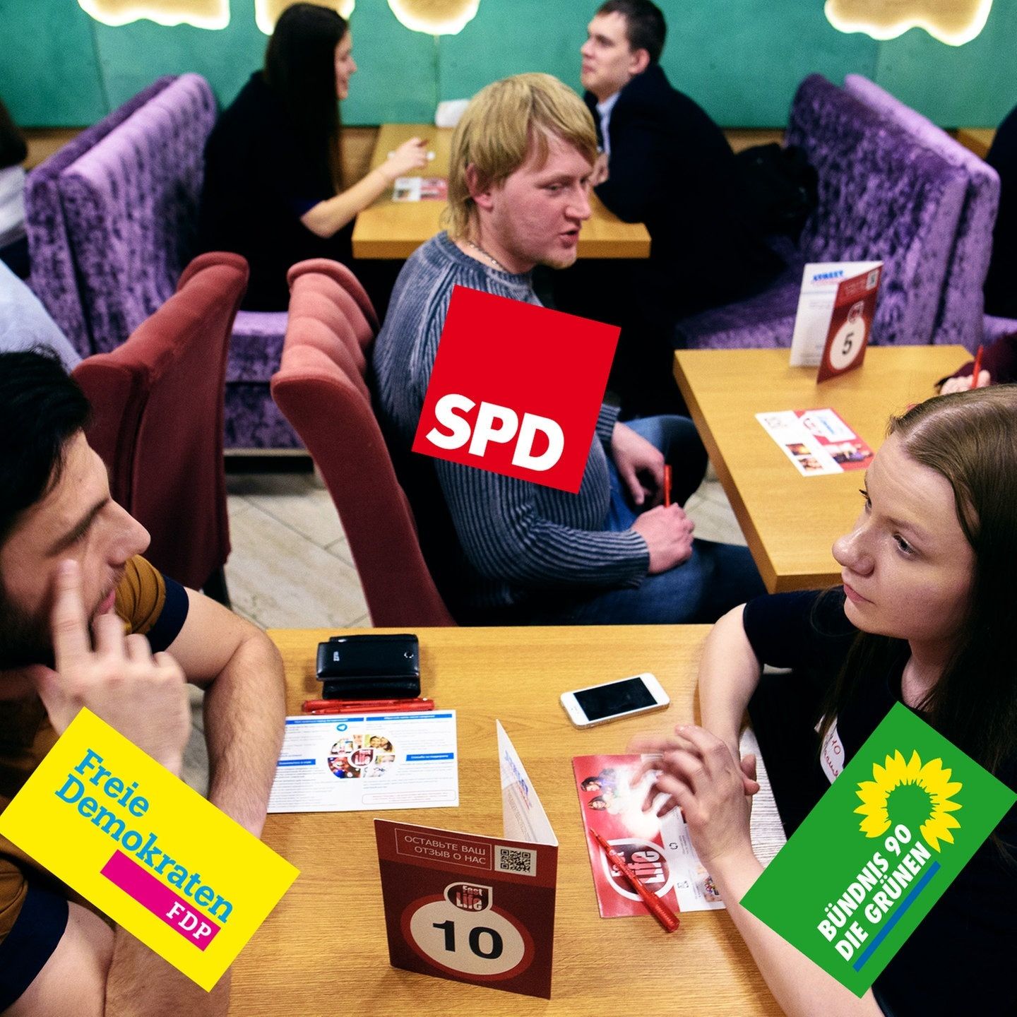 Speed-Dating für die Ampel