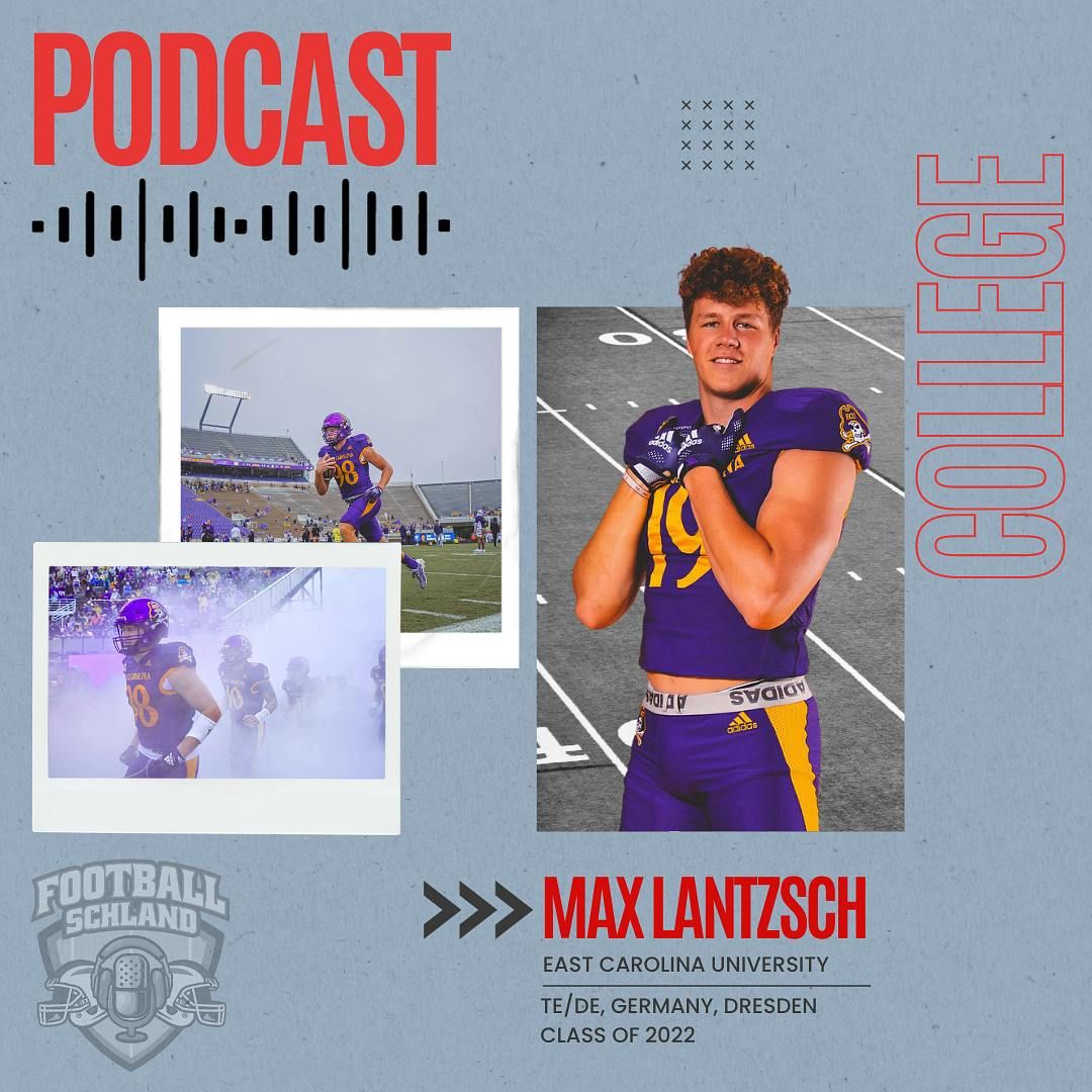 S01E23 Im Gespräch mit Max Lantzsch, TE/DE, ECU Football