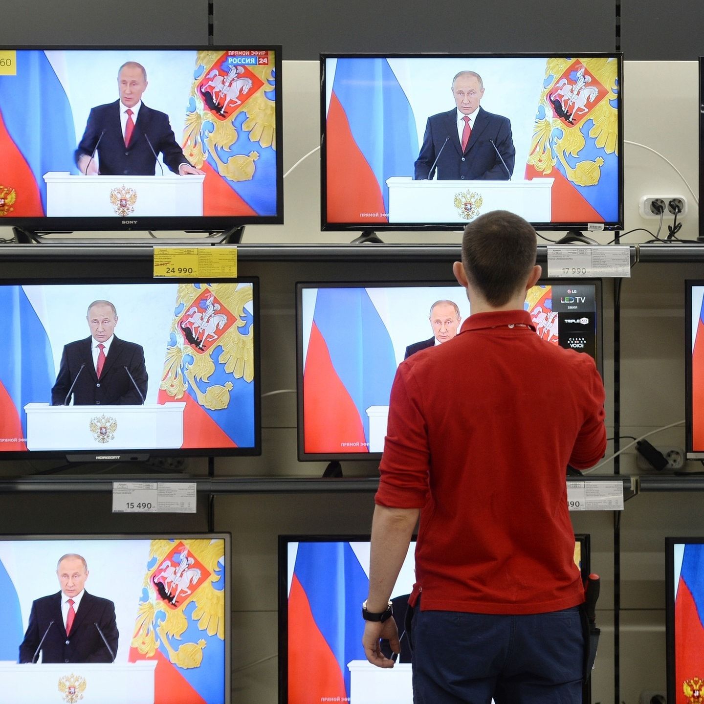 Putins Programmhinweise