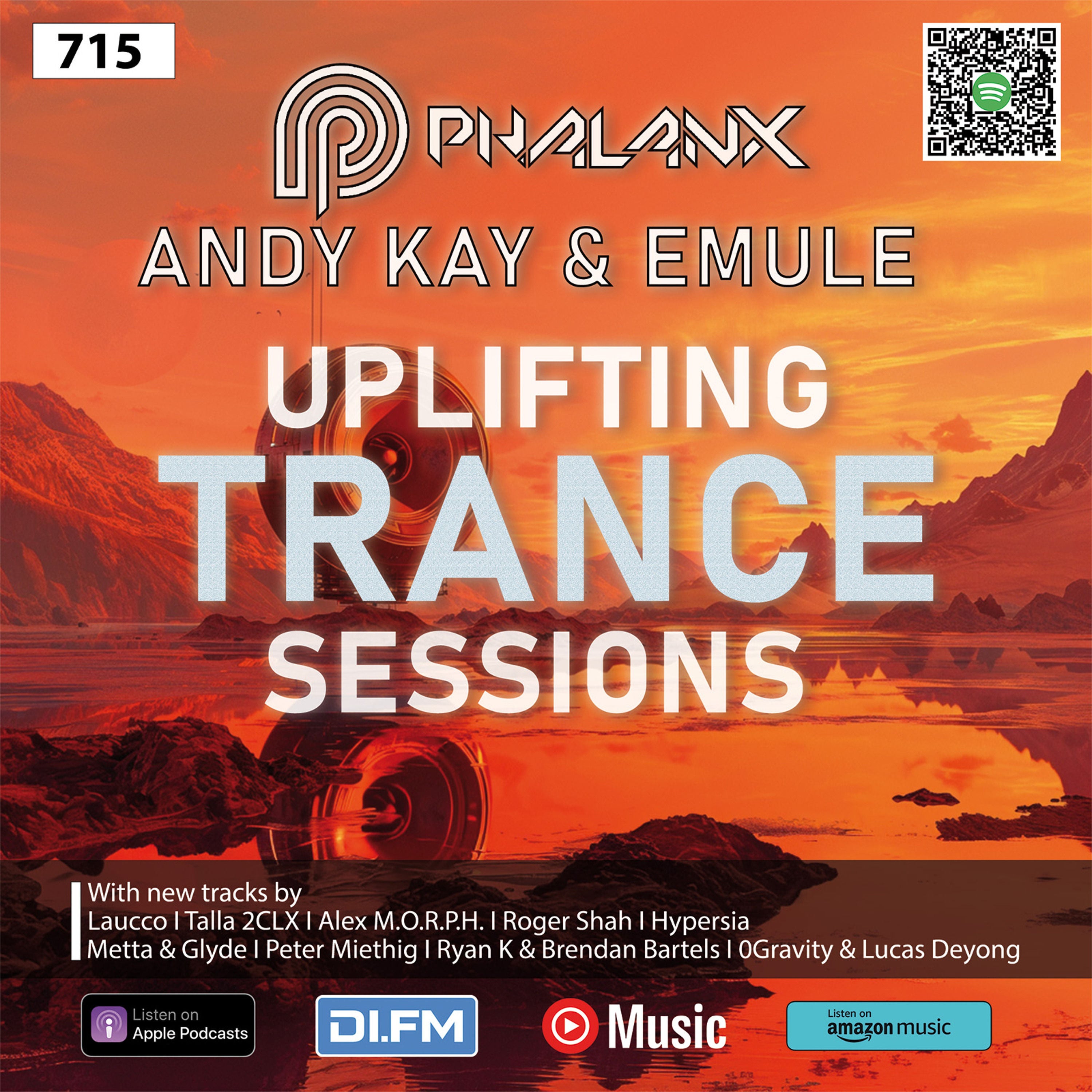 Uplifting Trance Sessions EP. 715 with DJ Phalanx + Andy Kay & EMULE⚡(Trance Podcast)