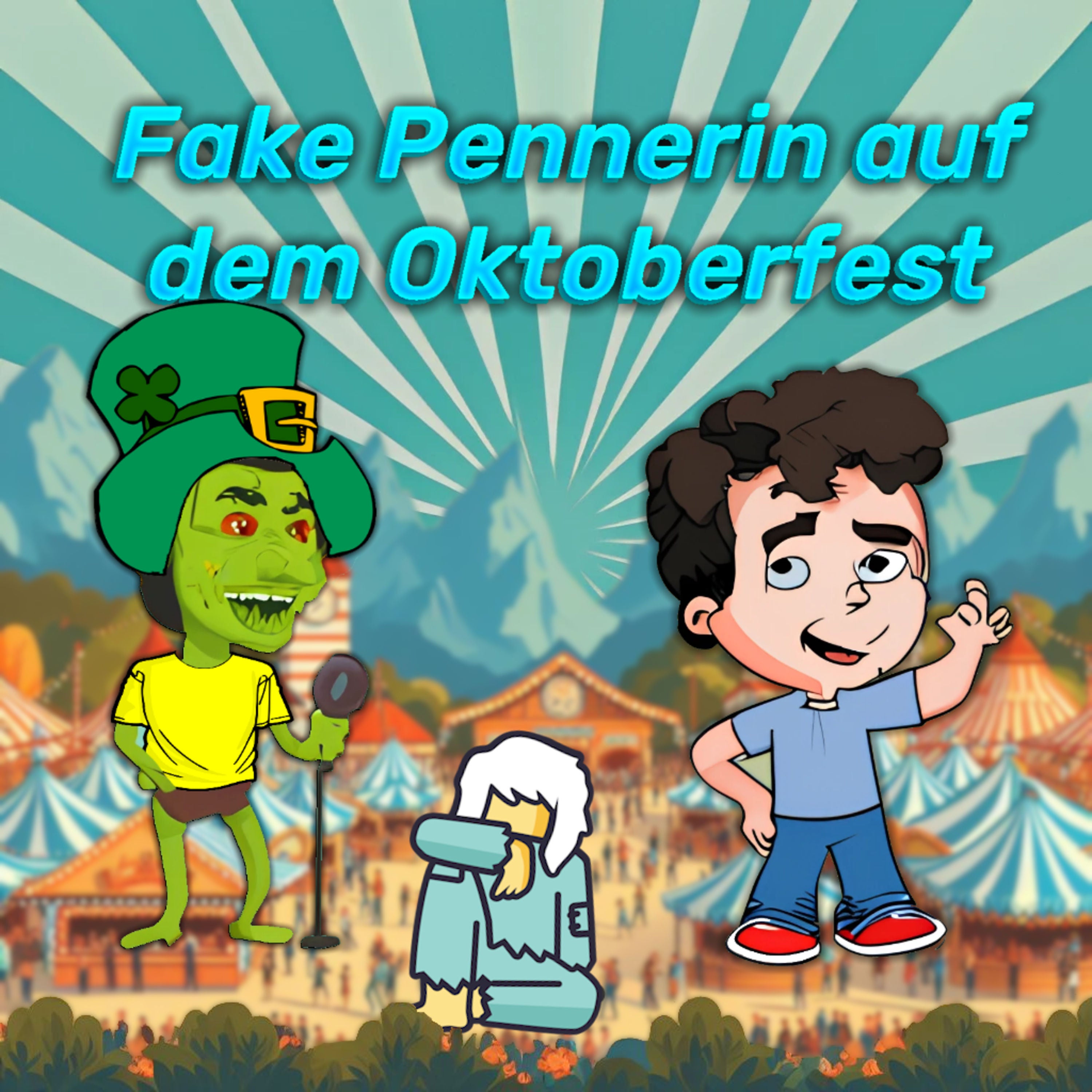 Fake Penner aufm Oktoberfest ☠️🍻