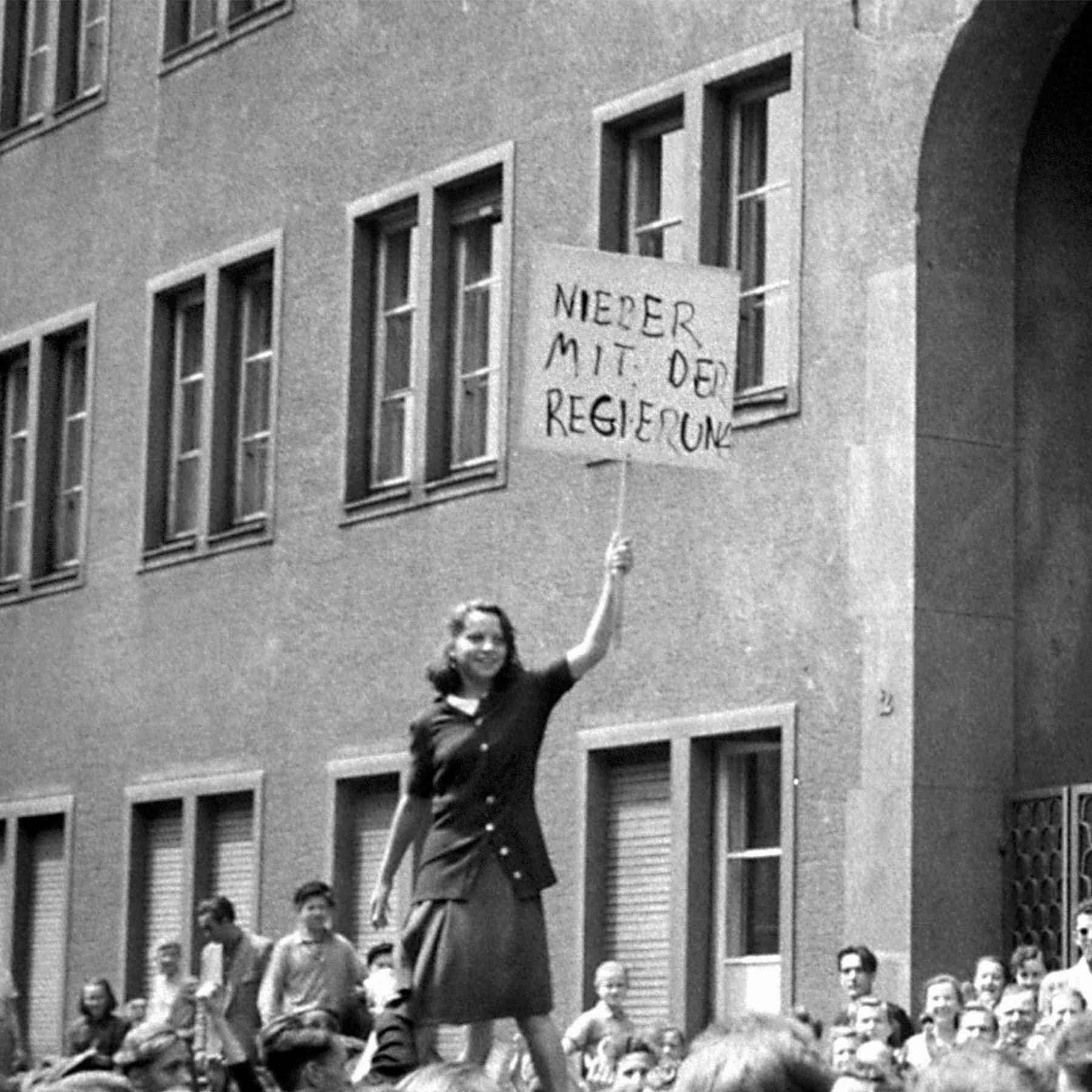 WIE WAR DAS DAMALS ...? Im Juni 1953 - als der Arbeiterstaat auf seine Arbeiter schoss